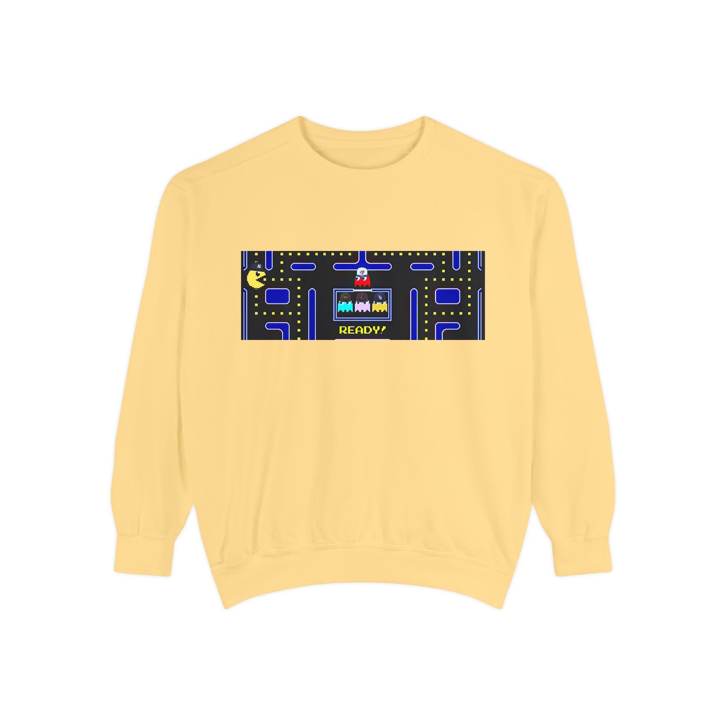 ⚾️🕹️ Retro Arcade Maze Yankee Sweatshirt – My City is Everything Crewneck