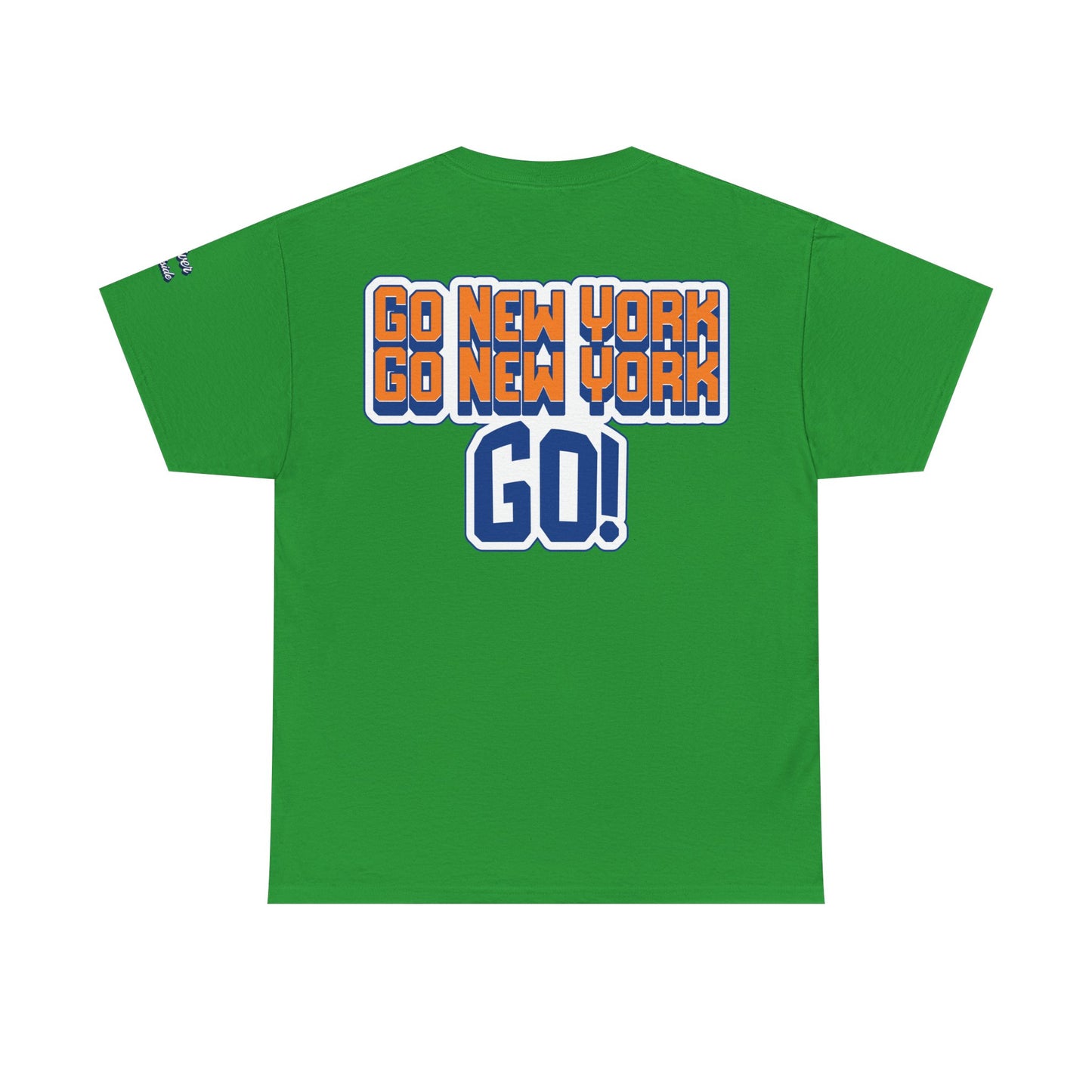 Oliver Outside Knicks Fan Tee – Courtside Energy Bear Style