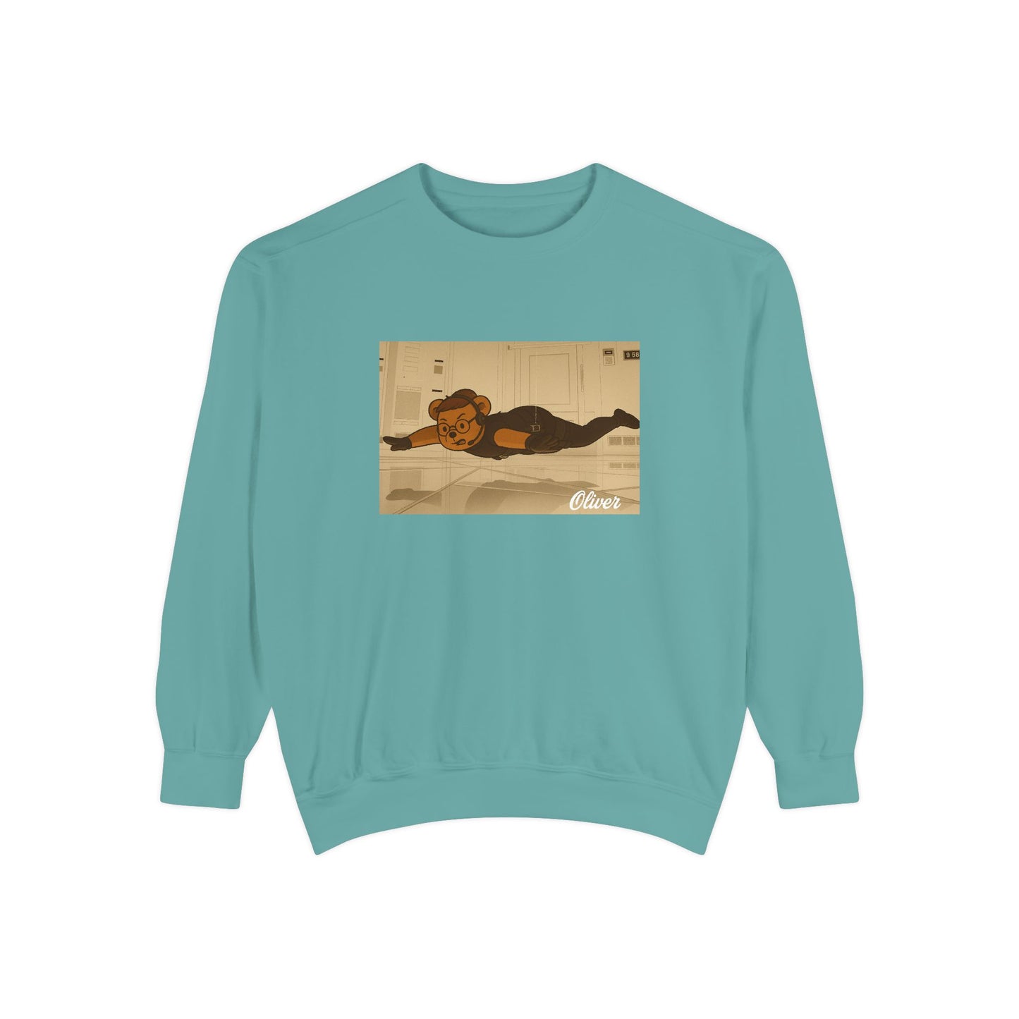 Oliver Outside Mission Impossible Crewneck – Bear on a Mission