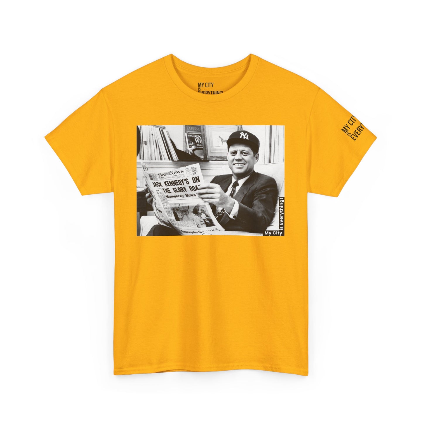 JFK x Yankees Tee – Presidential Drip Remix | My City Is Everything!