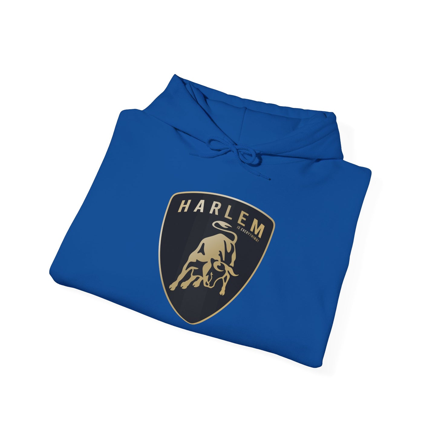 Harlem Lambo Bull Emblem Hoodie | My City Is Everything Streetwear