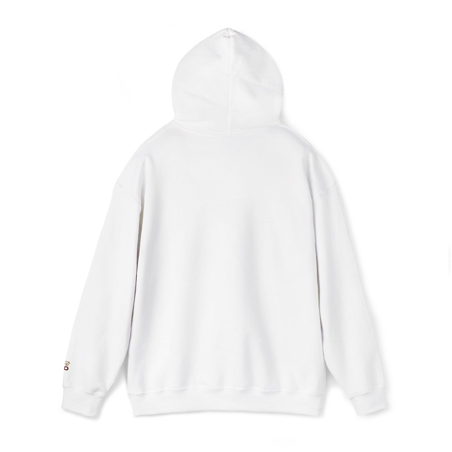 Oliver Bear Minimalist Logo Hoodie – Clean White Classic