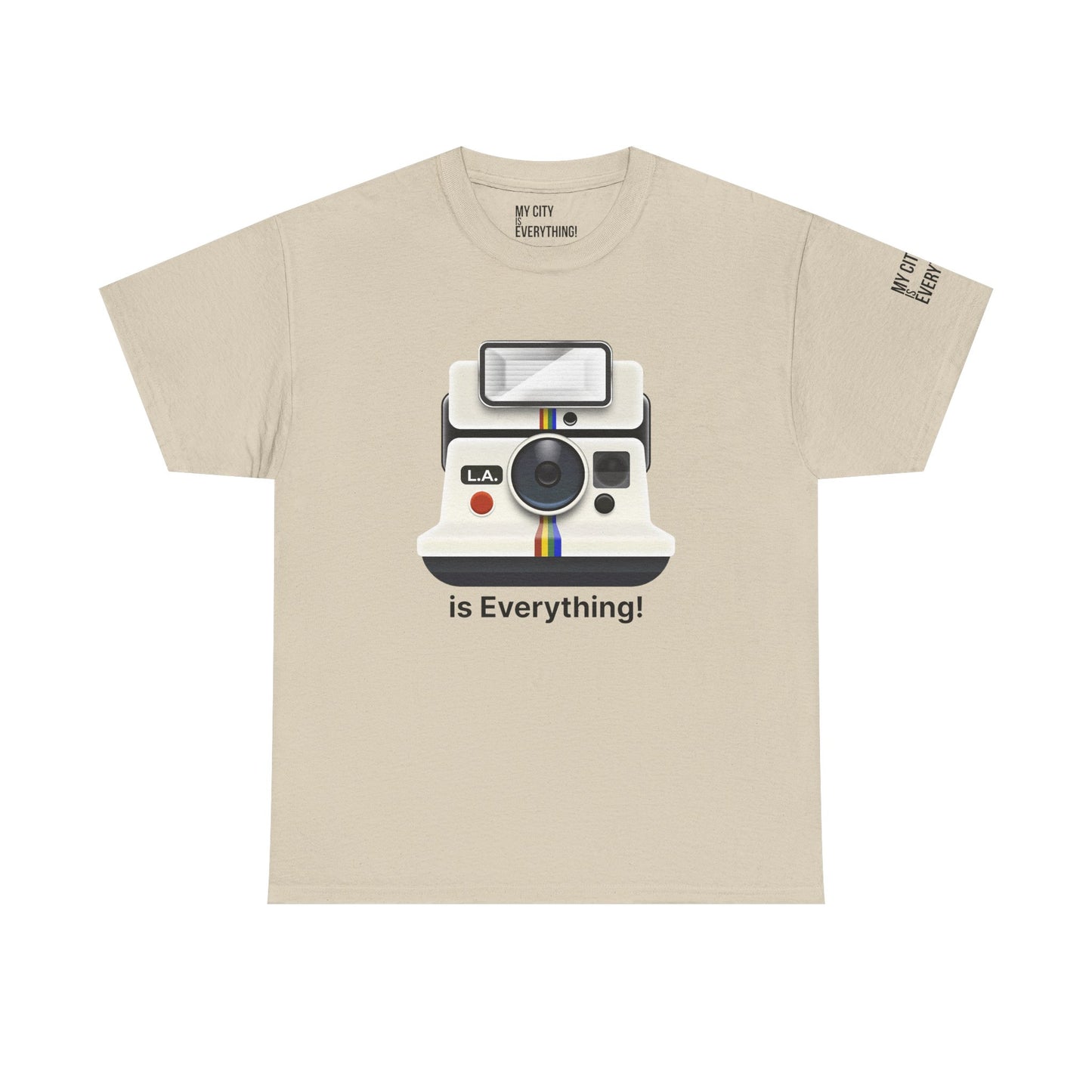 L.A. Retro Camera Tee – “is Everything!” Collection