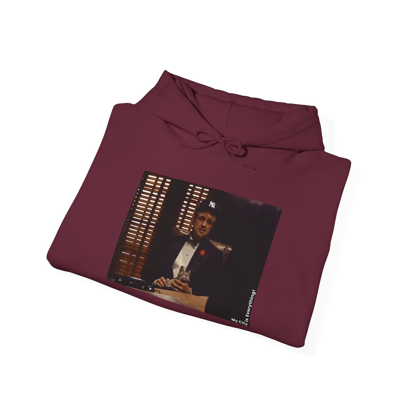 The Don Hoodie – Iconic Boss in Yankees Hat | My City is Everything!