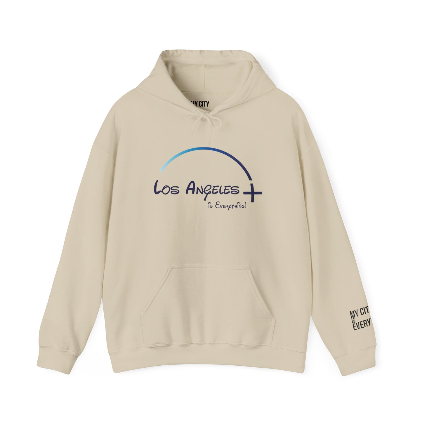 Los Angeles+ Is Everything! Hoodie – West Coast Arch Design | My City Is Everything