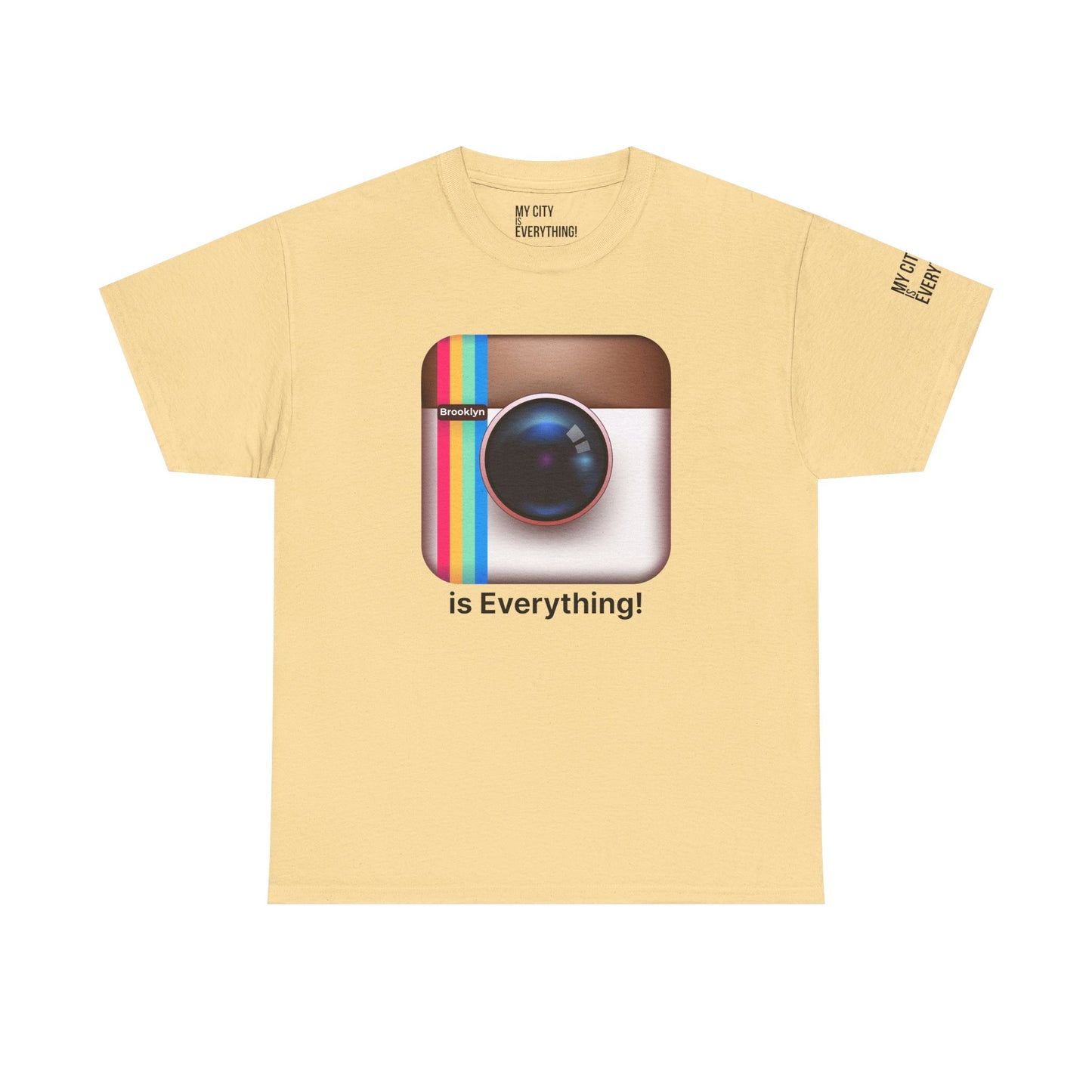 Brooklyn Is Everything! Vintage IG Camera Tee – My City Collection