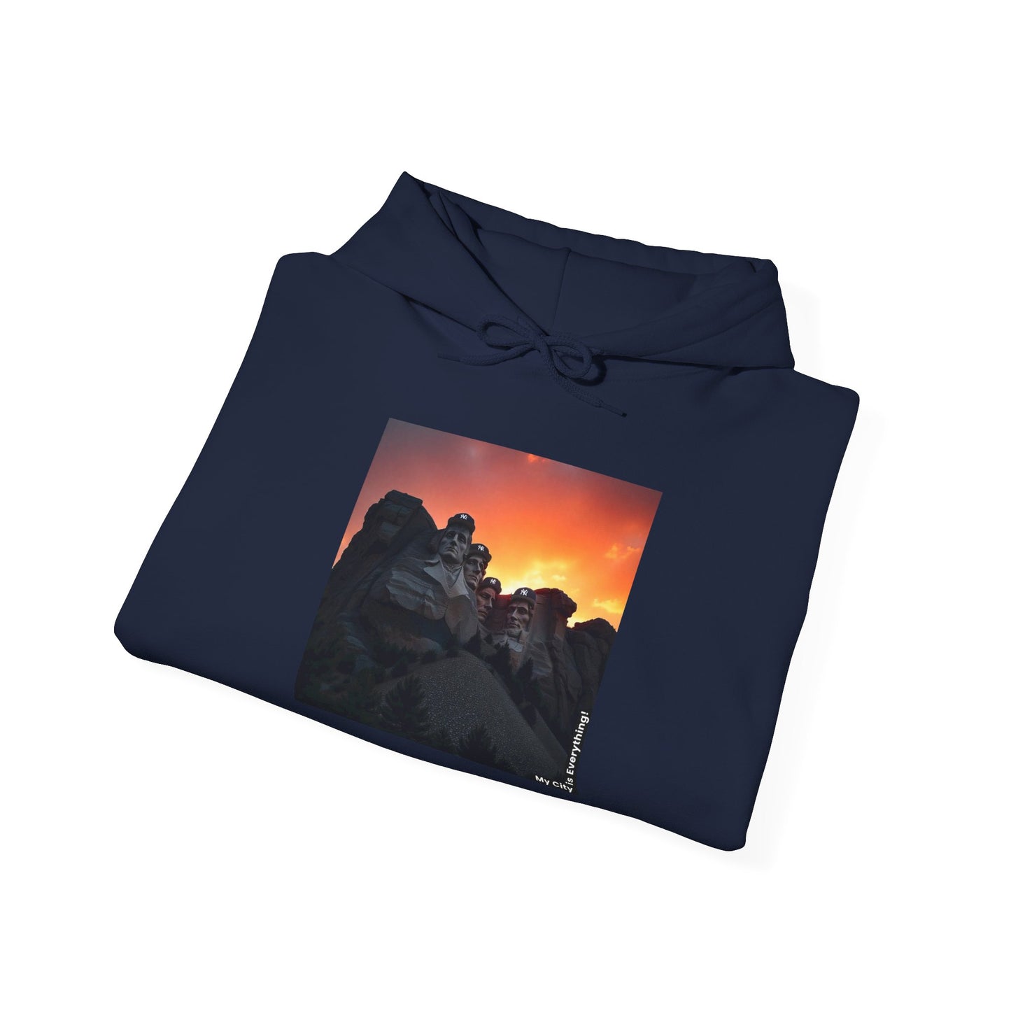 Mt. Rushmore Yankees Cap Hoodie – My City Is Everything | Founding Icons Streetwear