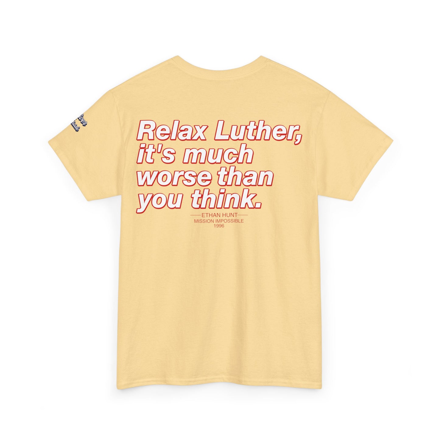 Oliver Outside Mission Impossible Parody Tee – Stealth Mode Bear