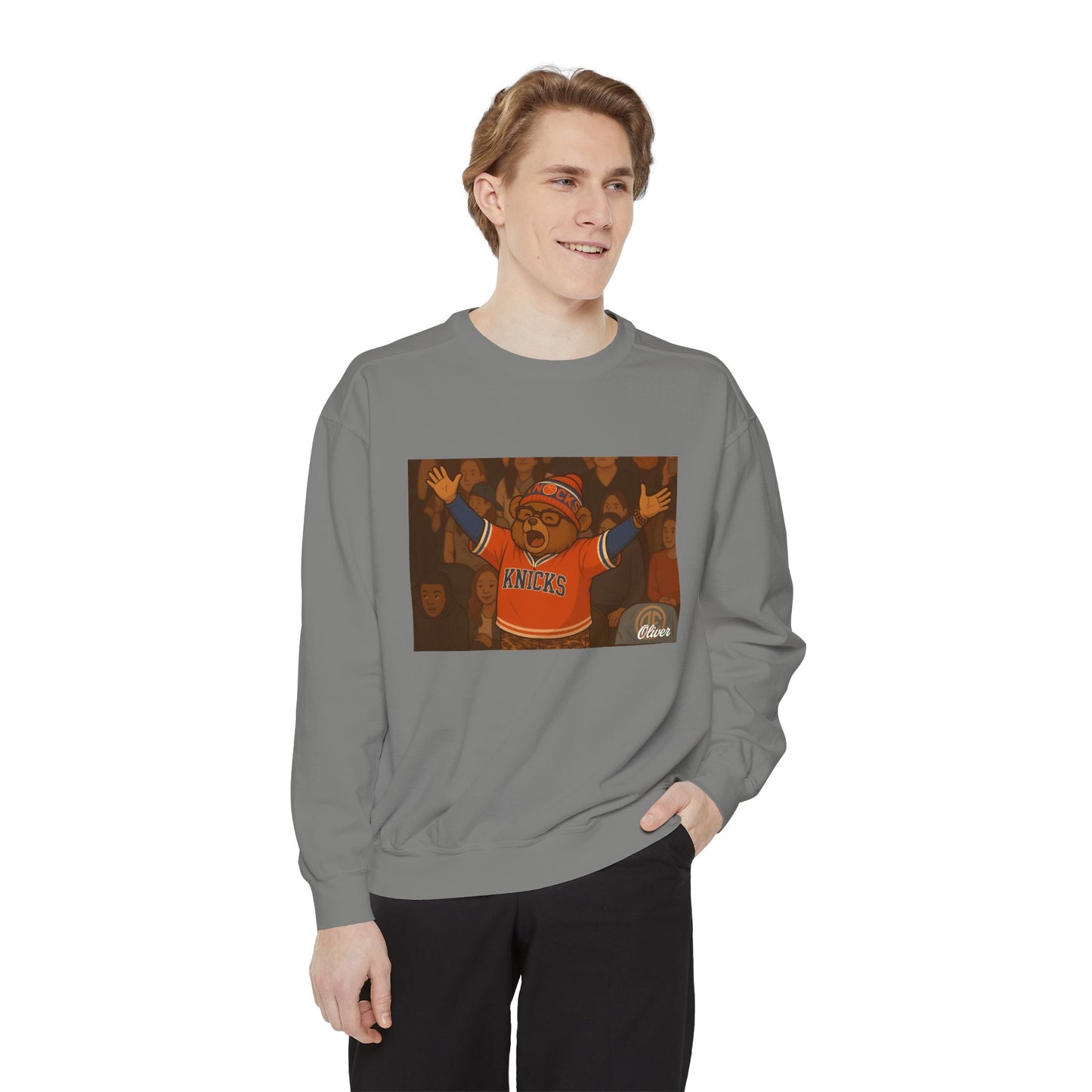 Oliver Knicks Fan Crewneck – NY Basketball Sweatshirt | Oliver Outside Collection