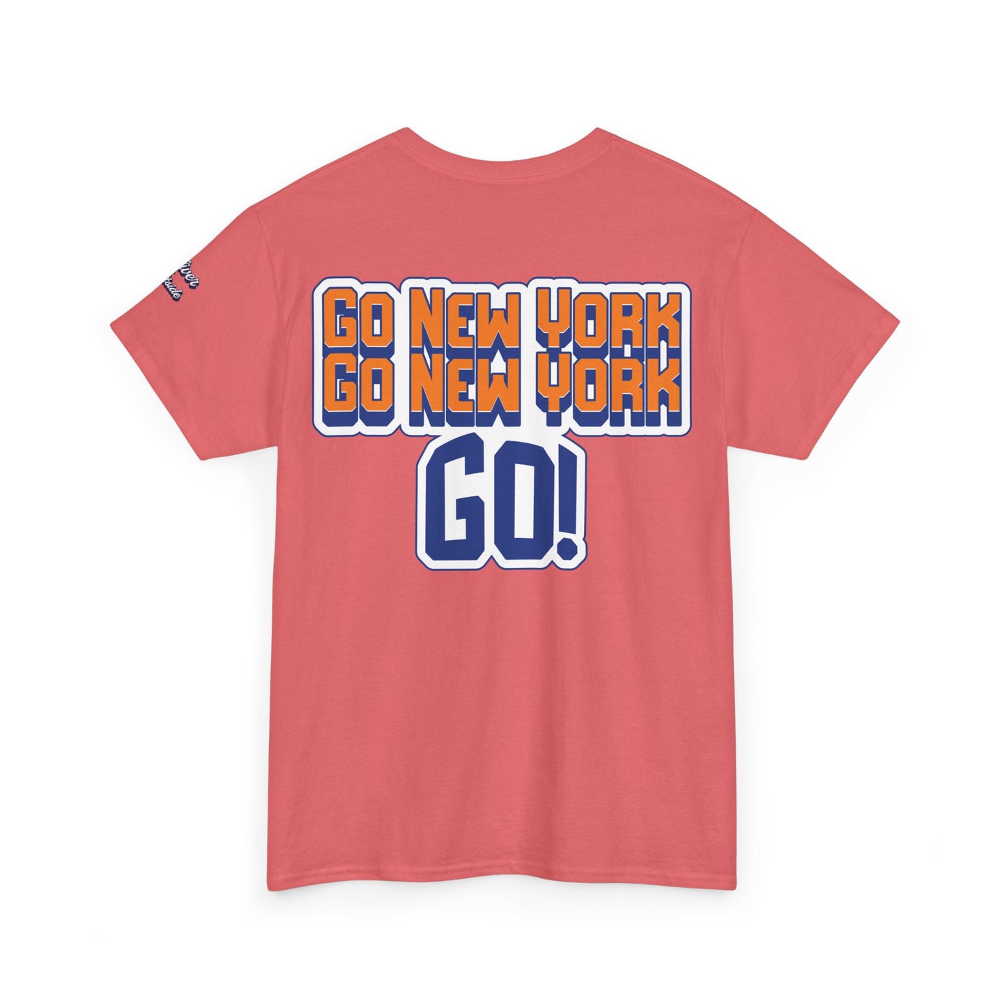 Oliver Outside Knicks Fan Tee – Courtside Energy Bear Style