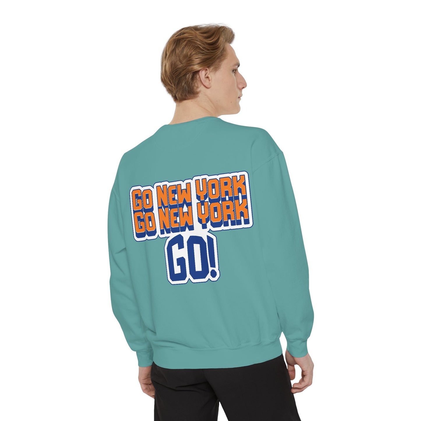 Oliver Outside Knicks Fan Crewneck – NYC Spirit in Every Stitch