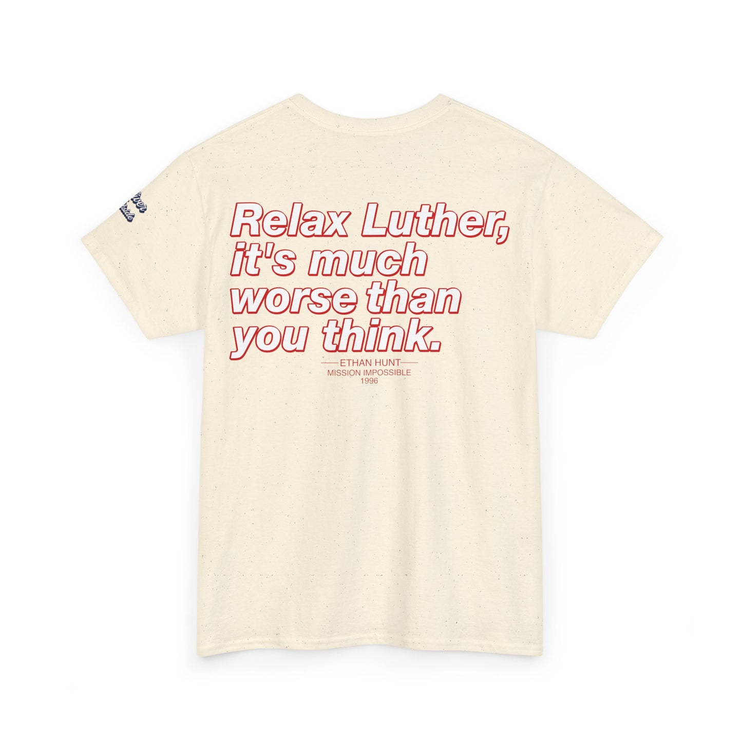 Oliver Outside Mission Impossible Parody Tee – Stealth Mode Bear