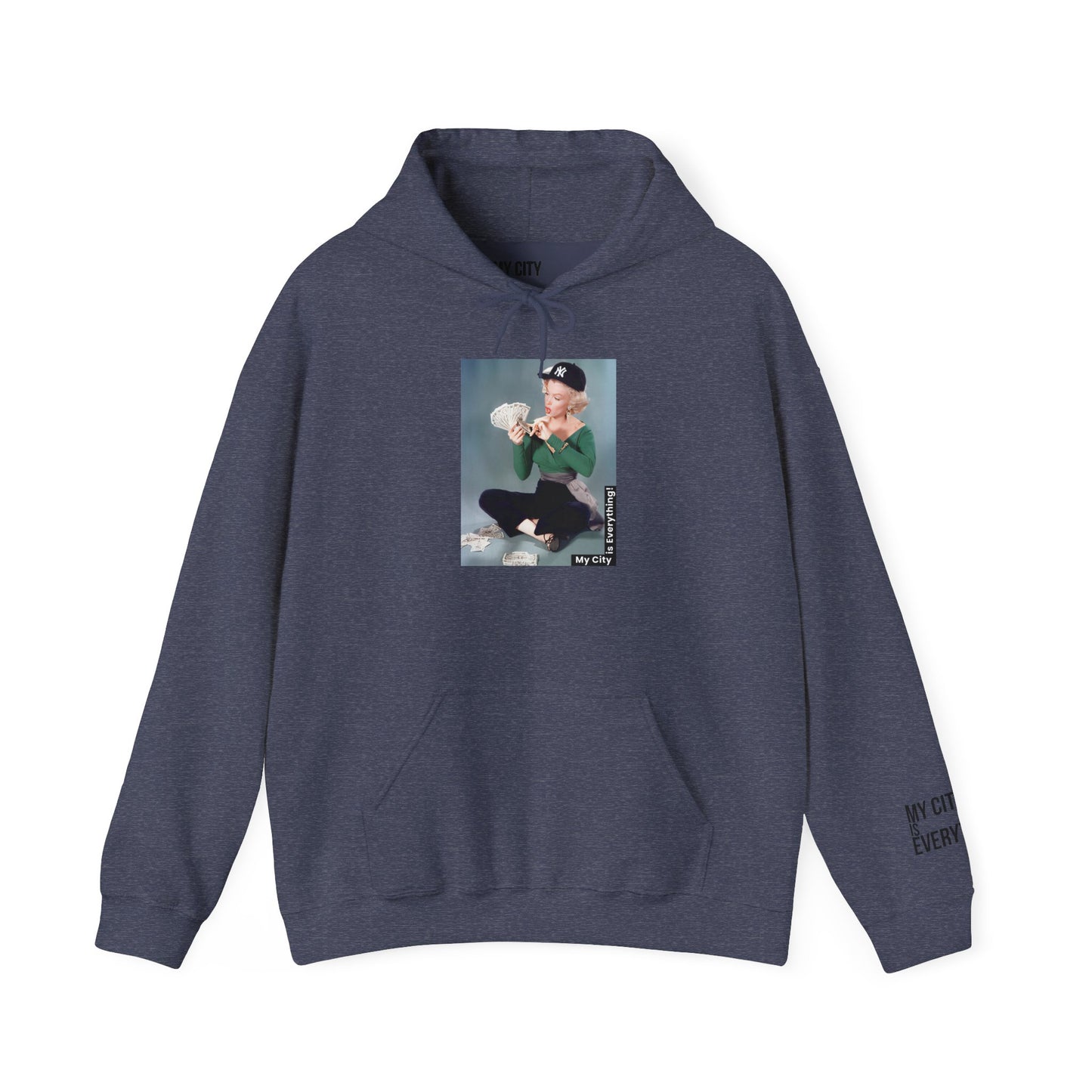 Marilyn Yankees Hoodie β Money Moves Streetwear by My City Is Everything