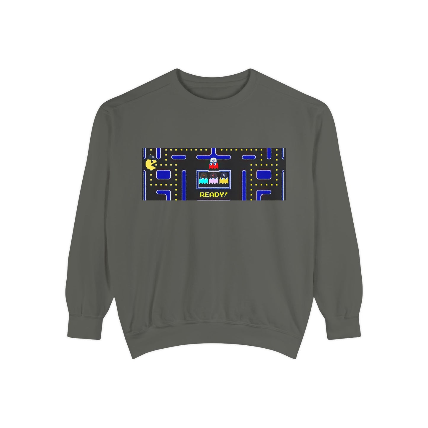 ⚾️🕹️ Retro Arcade Maze Yankee Sweatshirt – My City is Everything Crewneck