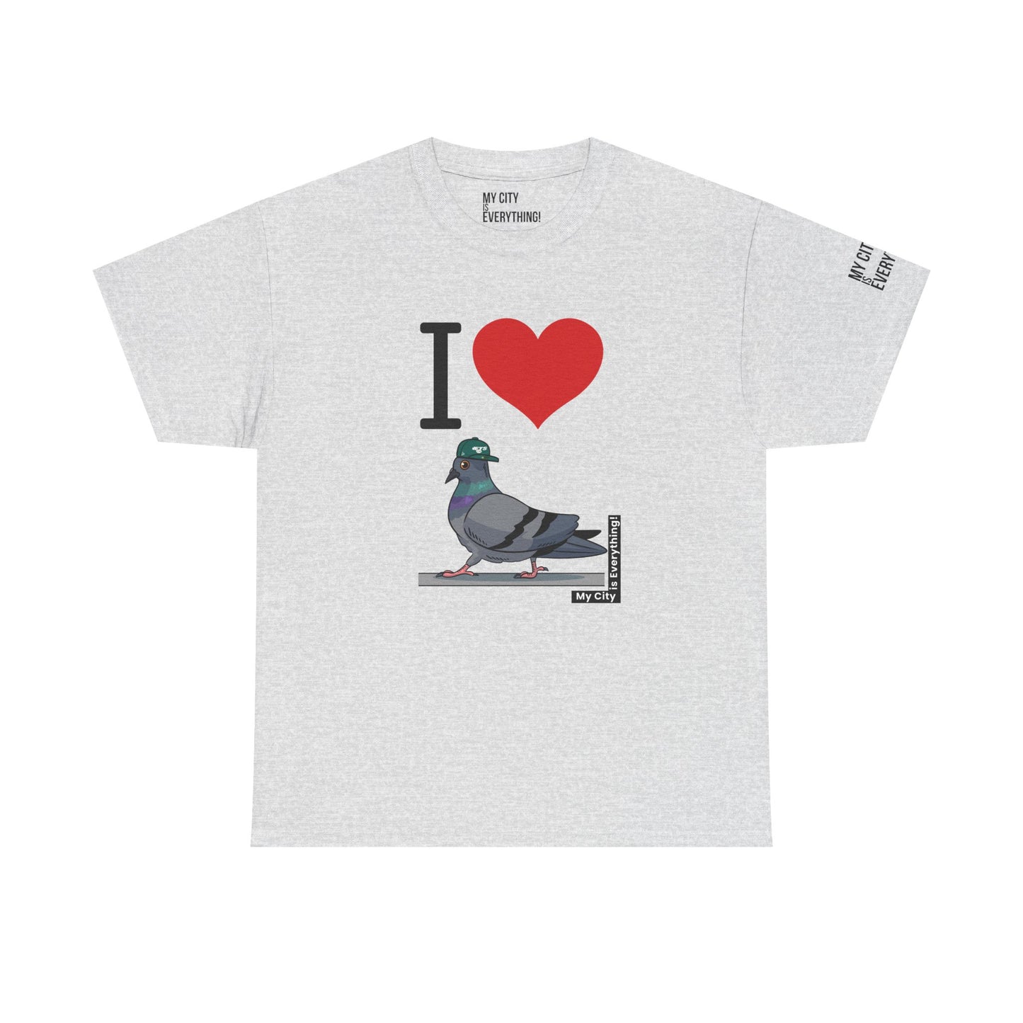 I ❤️ My City Pigeon Tee – Jets Street Bird Remix | My City Is Everything!