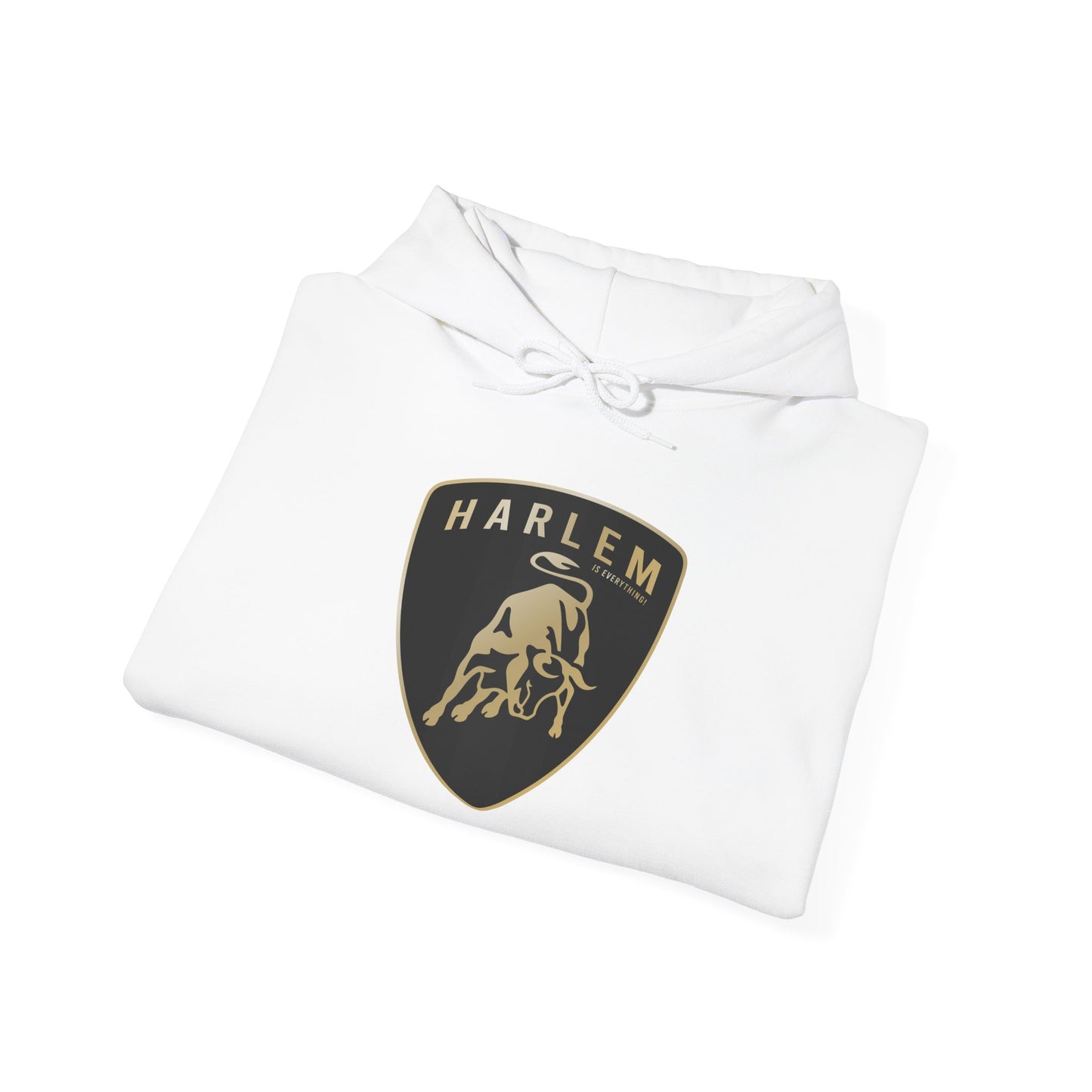 Harlem Lambo Bull Emblem Hoodie | My City Is Everything Streetwear