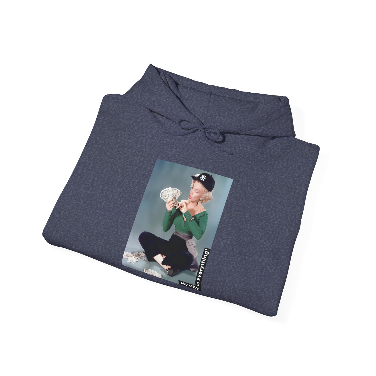Marilyn Yankees Hoodie β Money Moves Streetwear by My City Is Everything