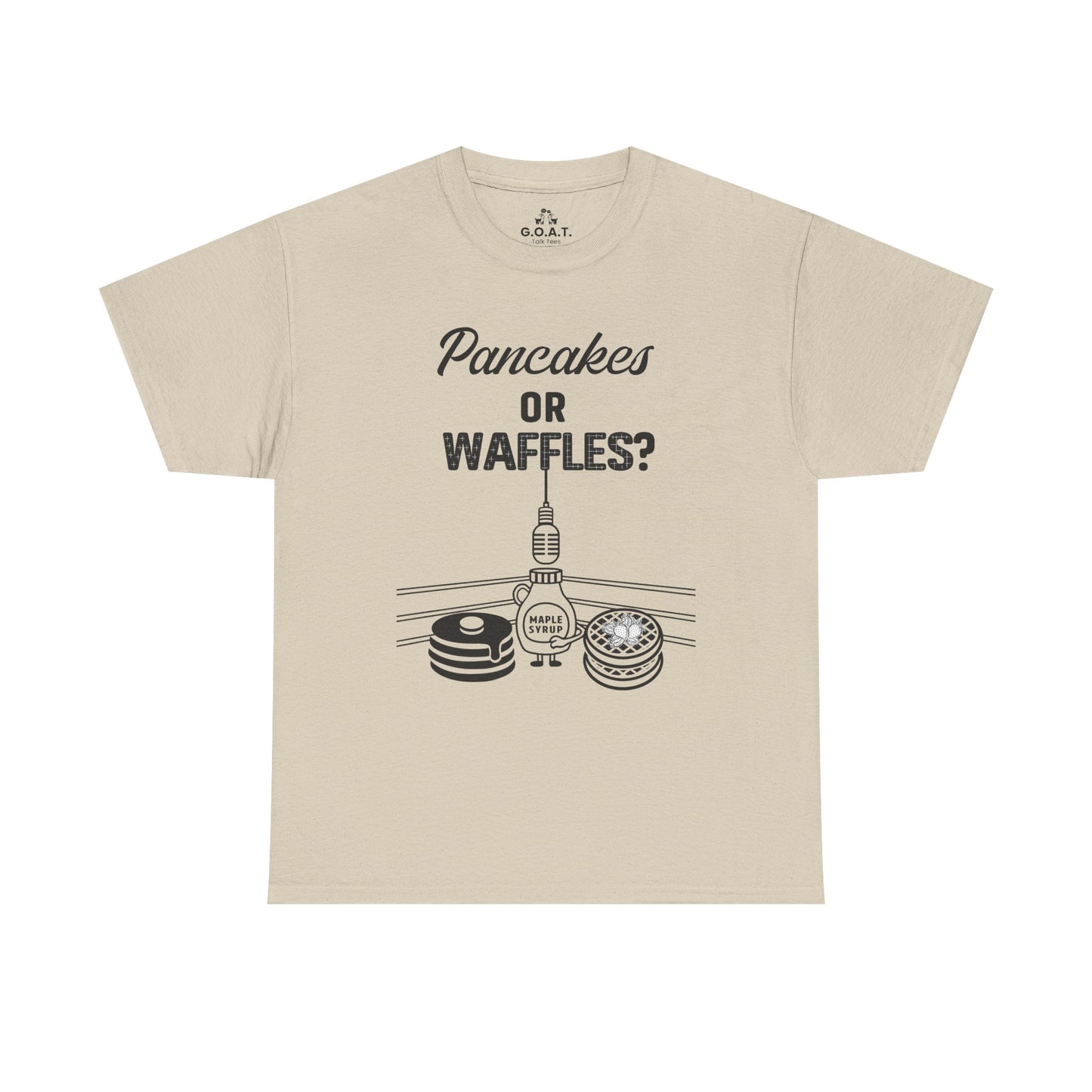 🥞/🧇Pancakes vs. Waffles Tee – Breakfast Debate Shirt