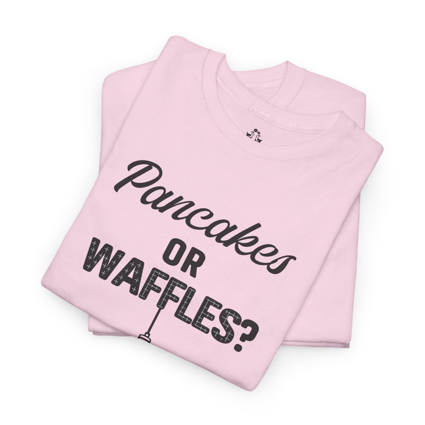 🥞/🧇Pancakes vs. Waffles Tee – Breakfast Debate Shirt