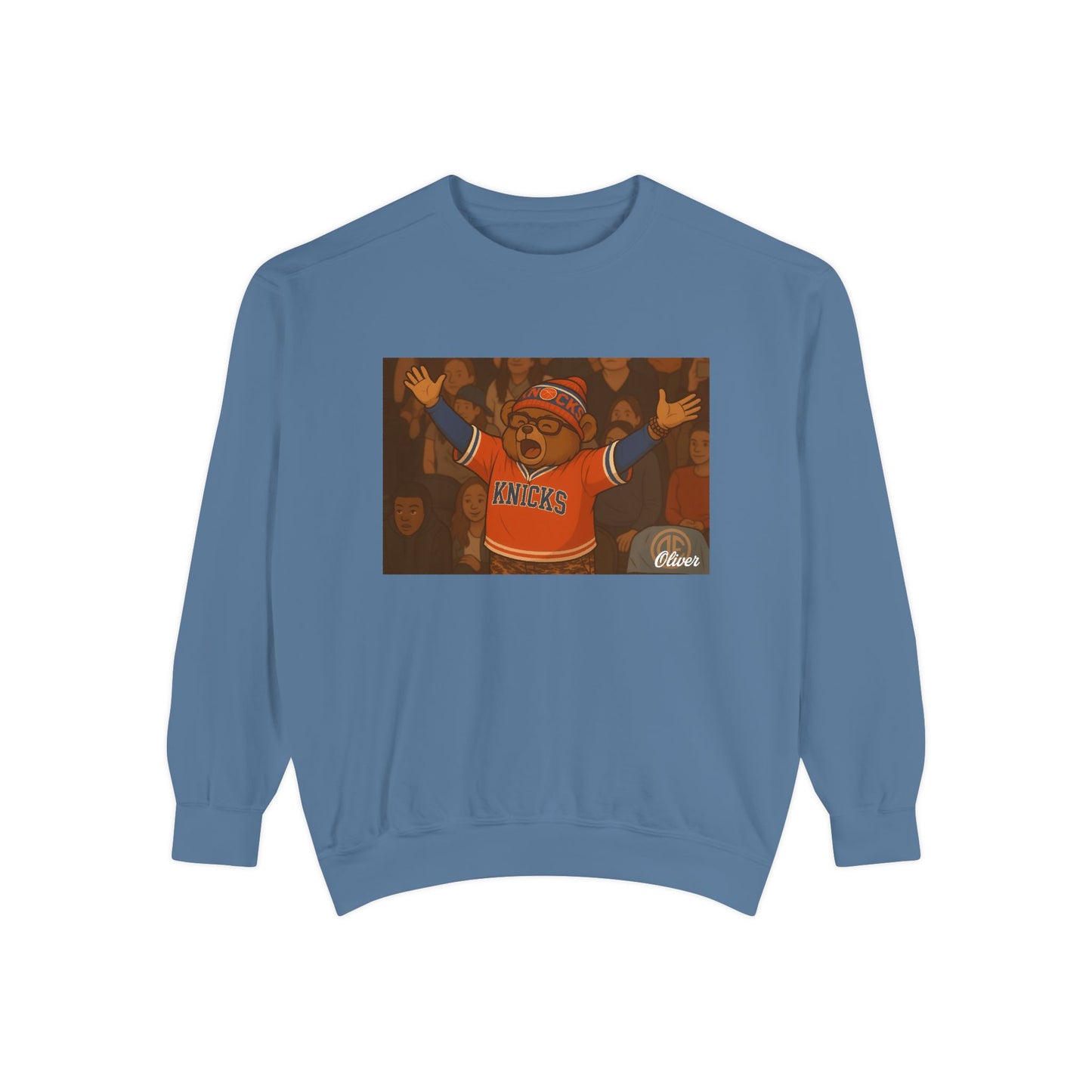 Oliver Knicks Fan Crewneck – NY Basketball Sweatshirt | Oliver Outside Collection