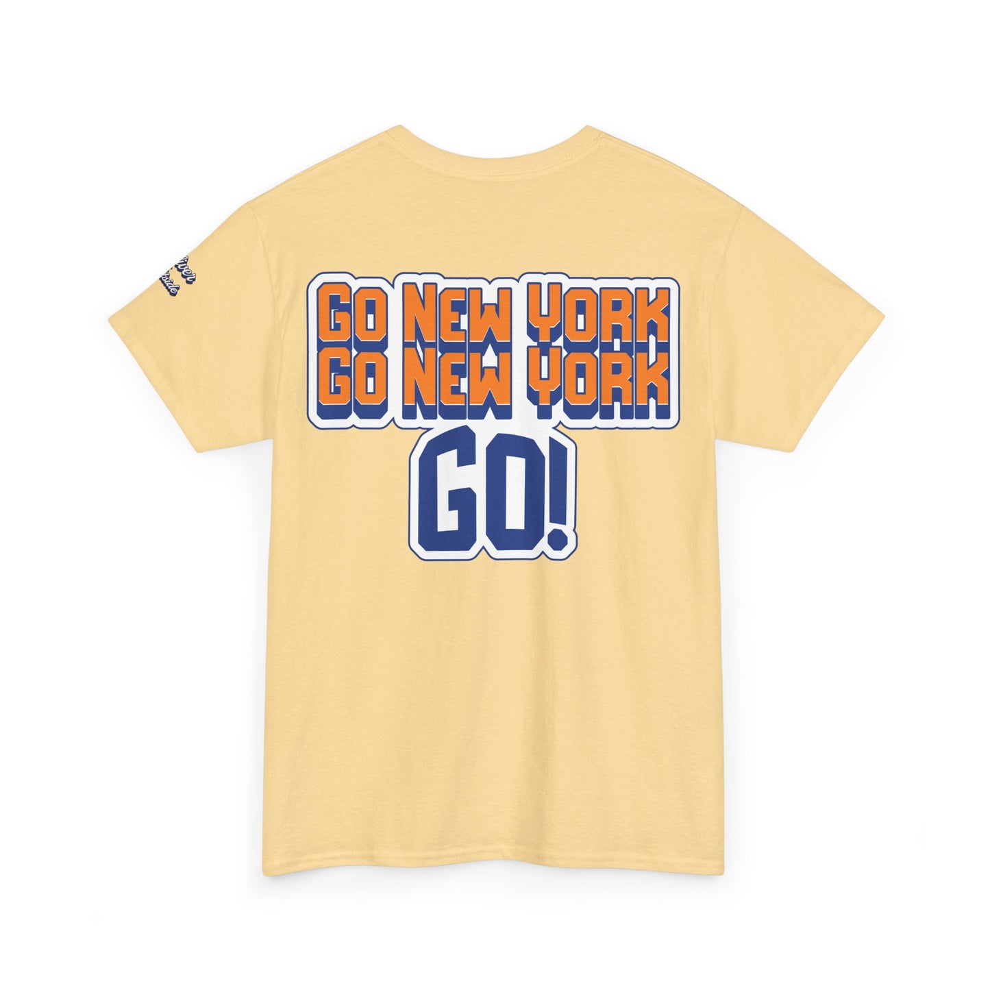 Oliver Outside Knicks Fan Tee – Courtside Energy Bear Style