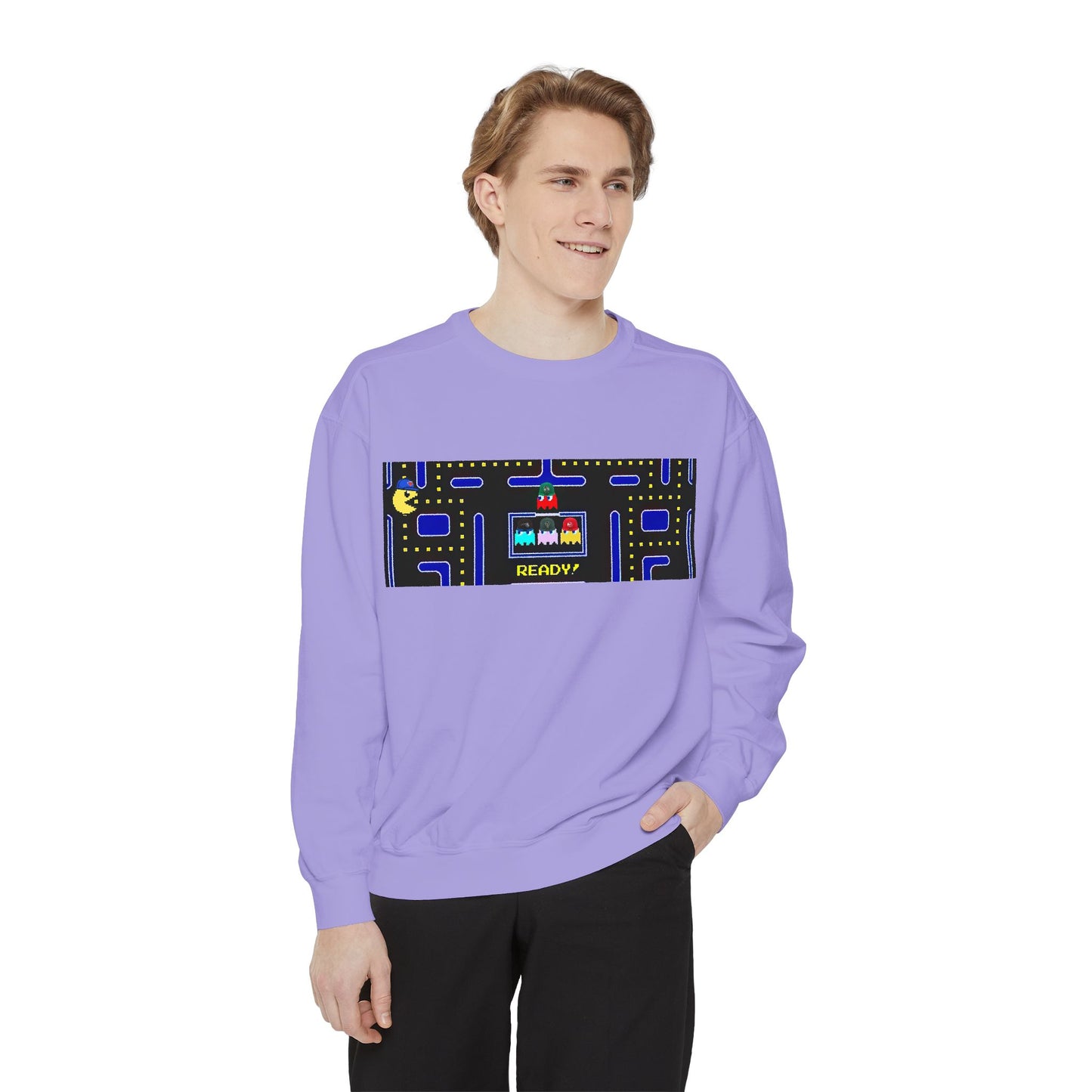 🏀🕹️ Retro Arcade Maze Knicks Sweatshirt – My City is Everything Crewneck