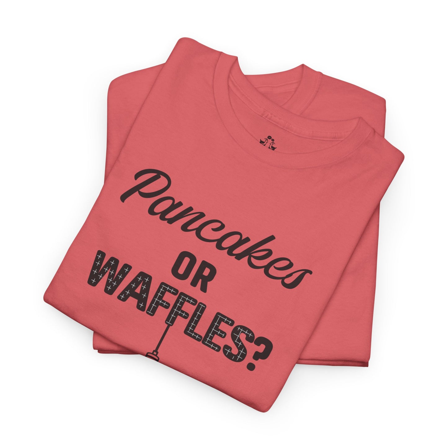 🥞/🧇Pancakes vs. Waffles Tee – Breakfast Debate Shirt