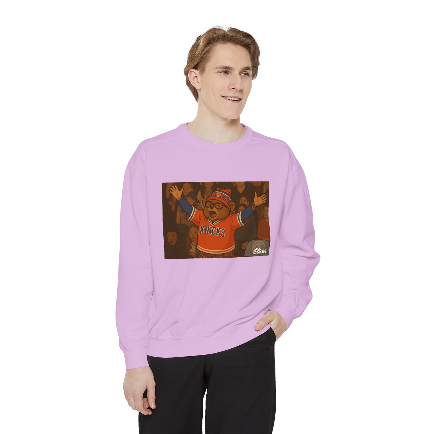 Oliver Knicks Fan Crewneck – NY Basketball Sweatshirt | Oliver Outside Collection