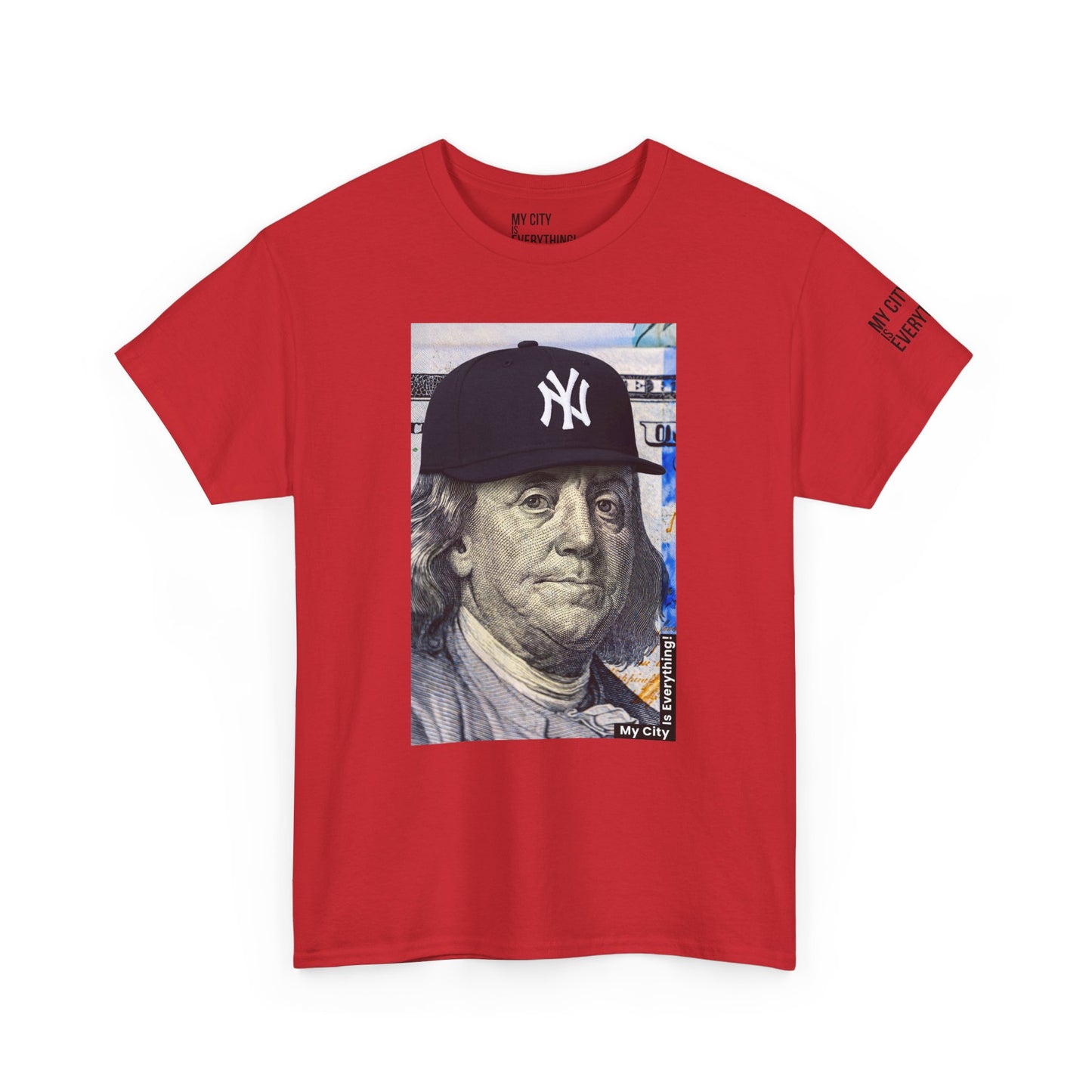 Ben Franklin Yankee Hat Tee – All About the Hundreds