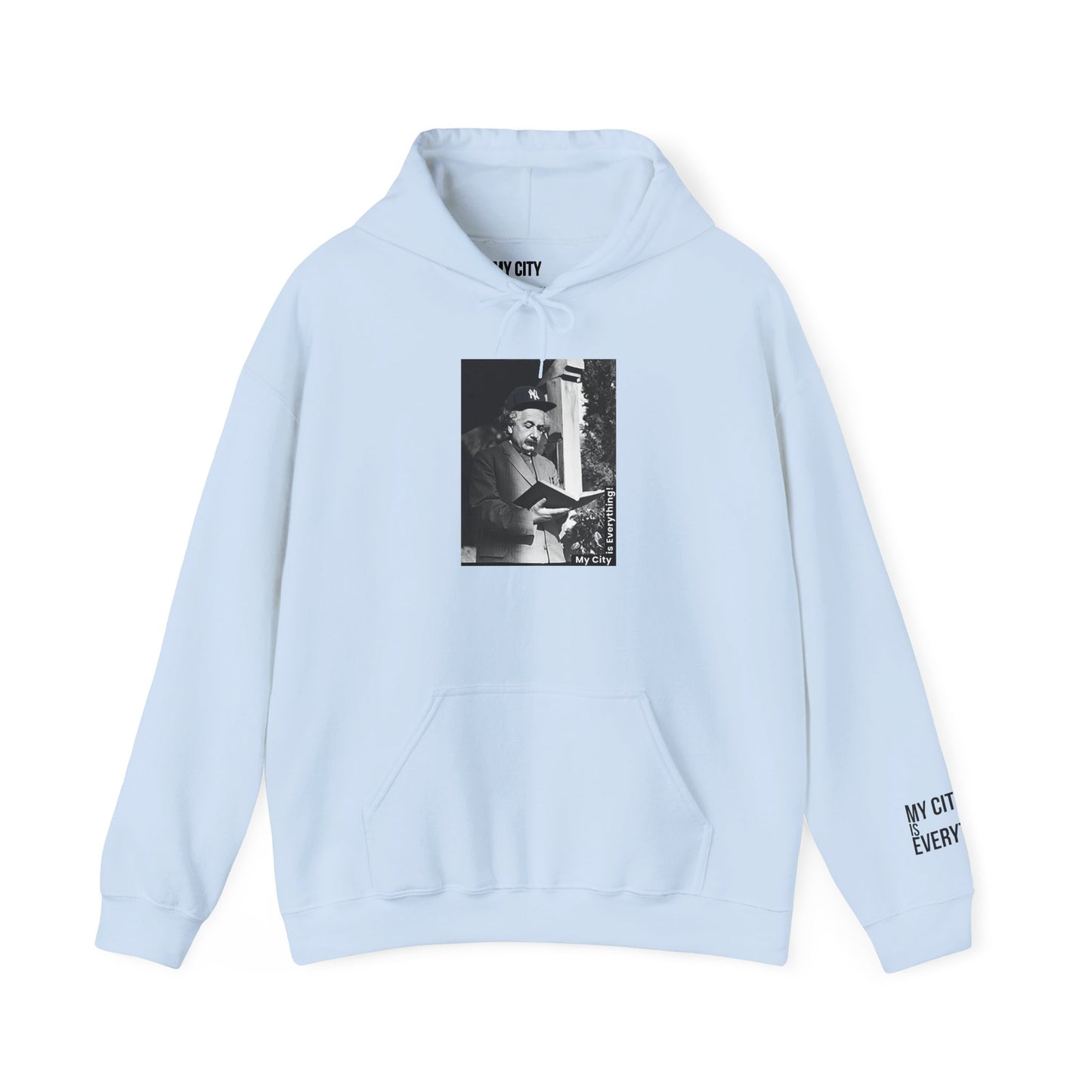 Einstein x Yankees Hoodie – Genius in a Fitted | My City Is Everything!