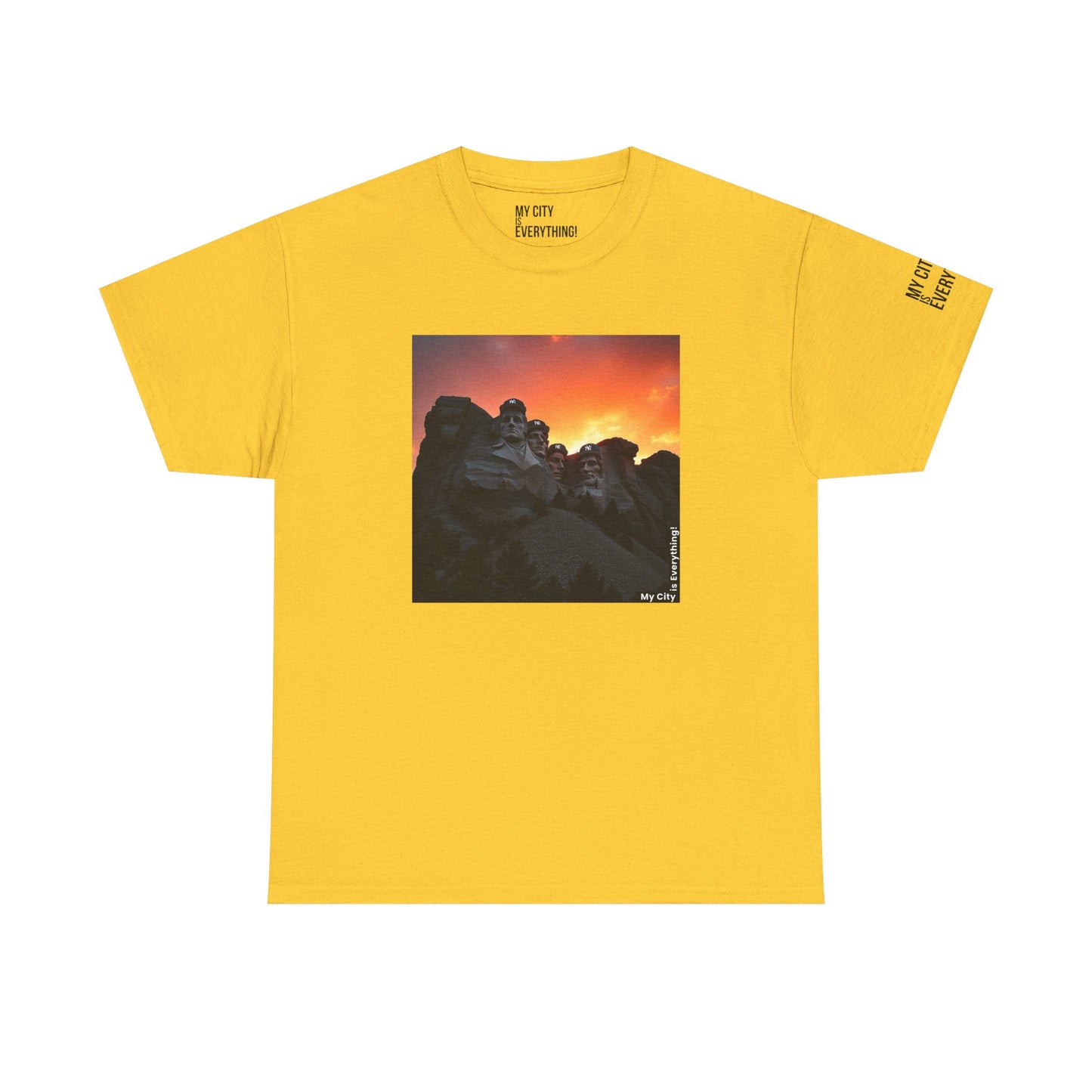 Mount Rushmore Yankees Tee | Presidential Streetwear by My City Is Everything