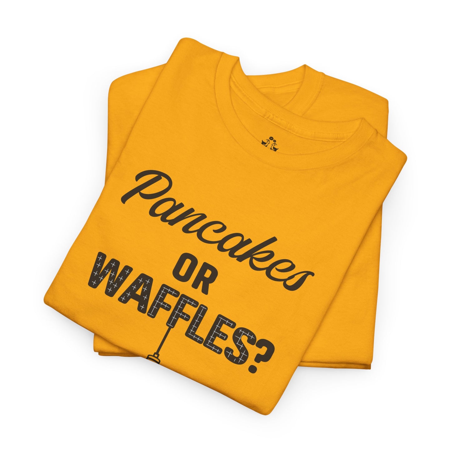 🥞/🧇Pancakes vs. Waffles Tee – Breakfast Debate Shirt
