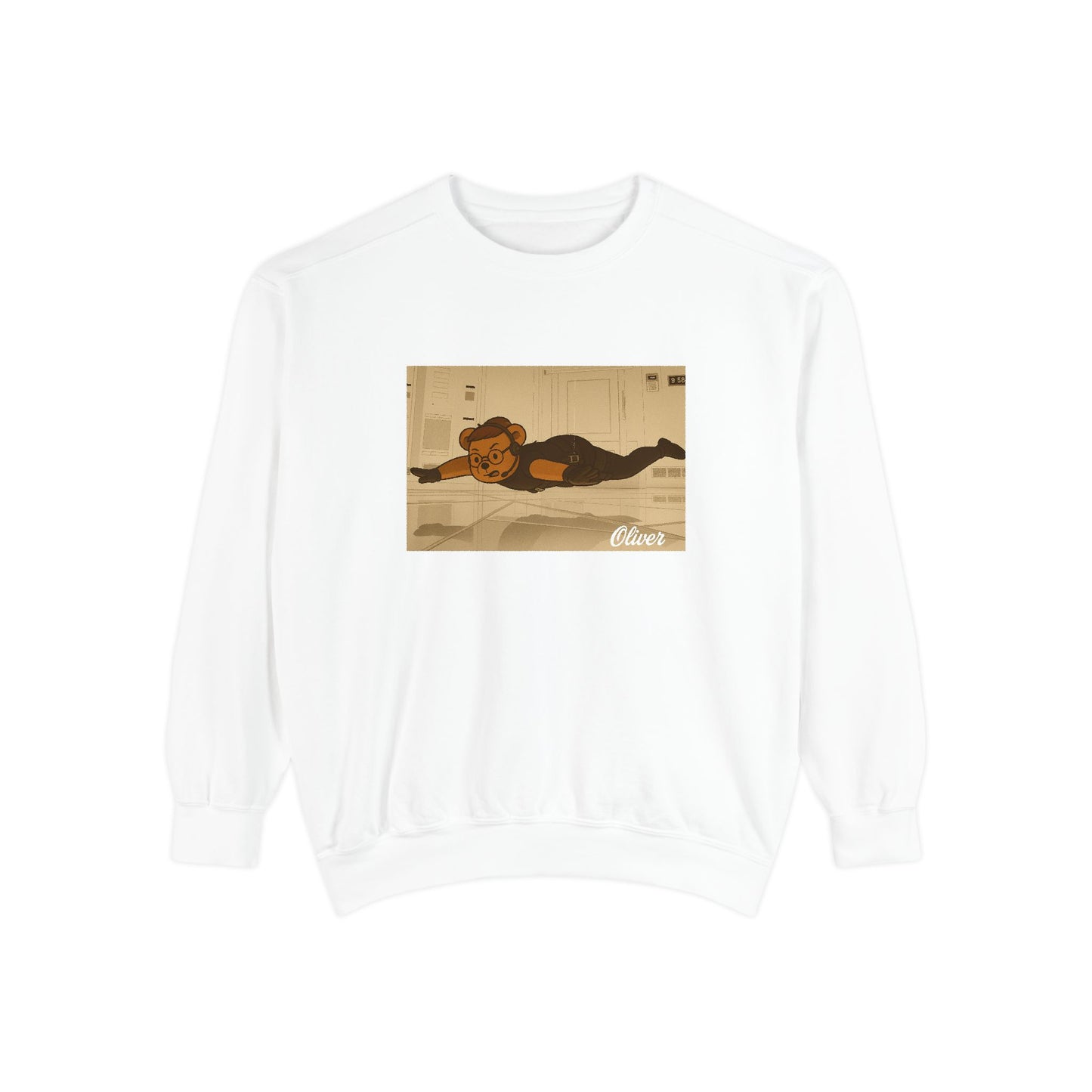 Oliver Outside Mission Impossible Crewneck – Bear on a Mission