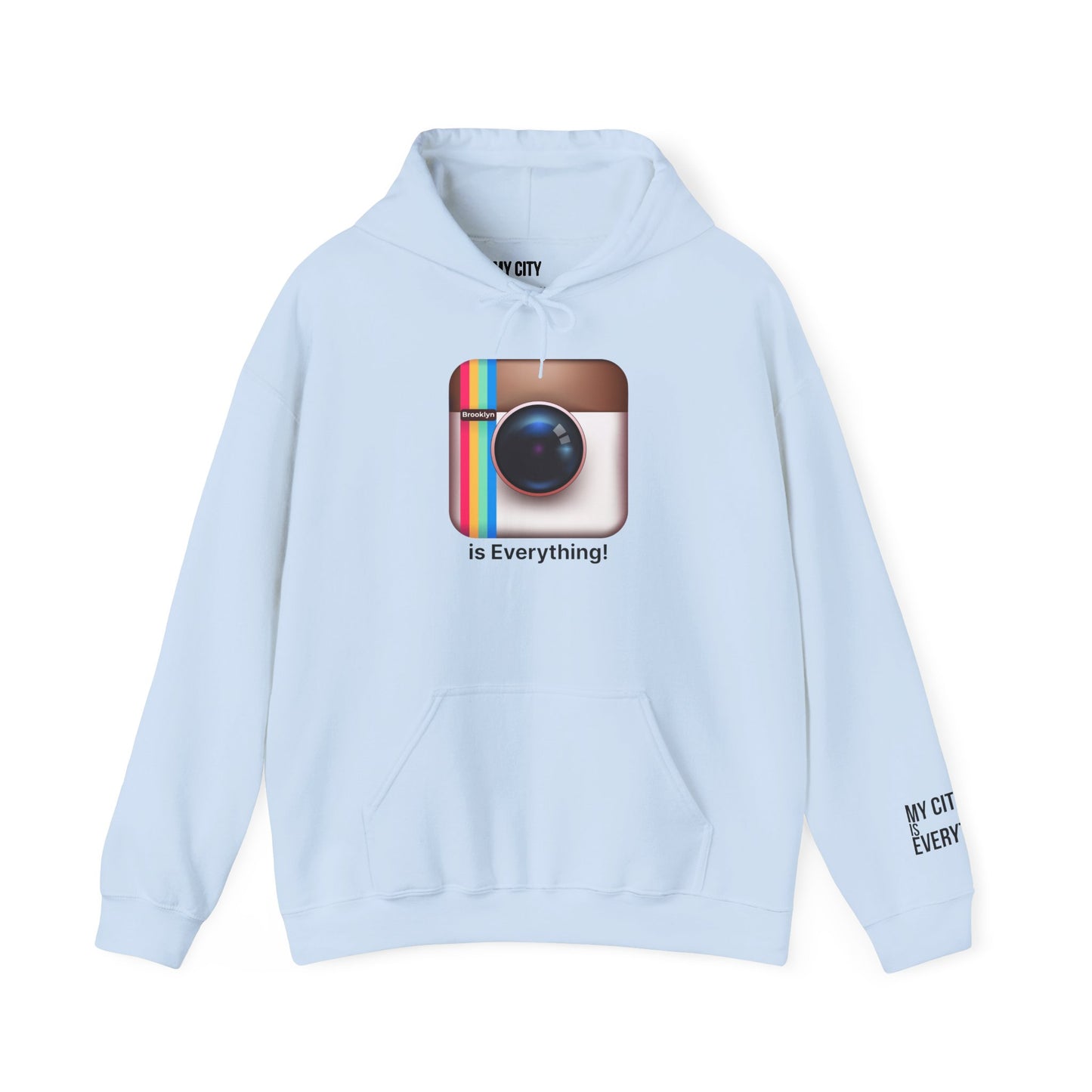 Brooklyn Is Everything! Hoodie – Vintage IG Logo Remix | My City Is Everything!