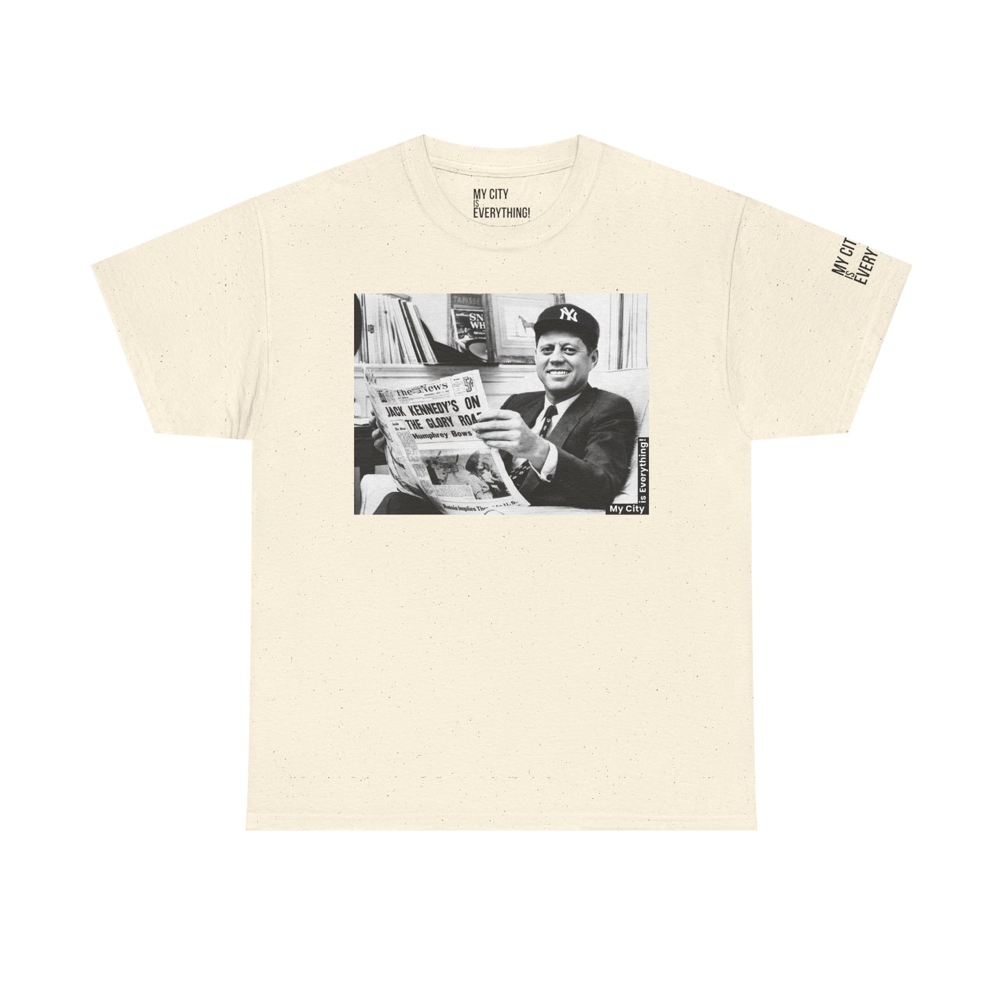 JFK x Yankees Tee – Presidential Drip Remix | My City Is Everything!