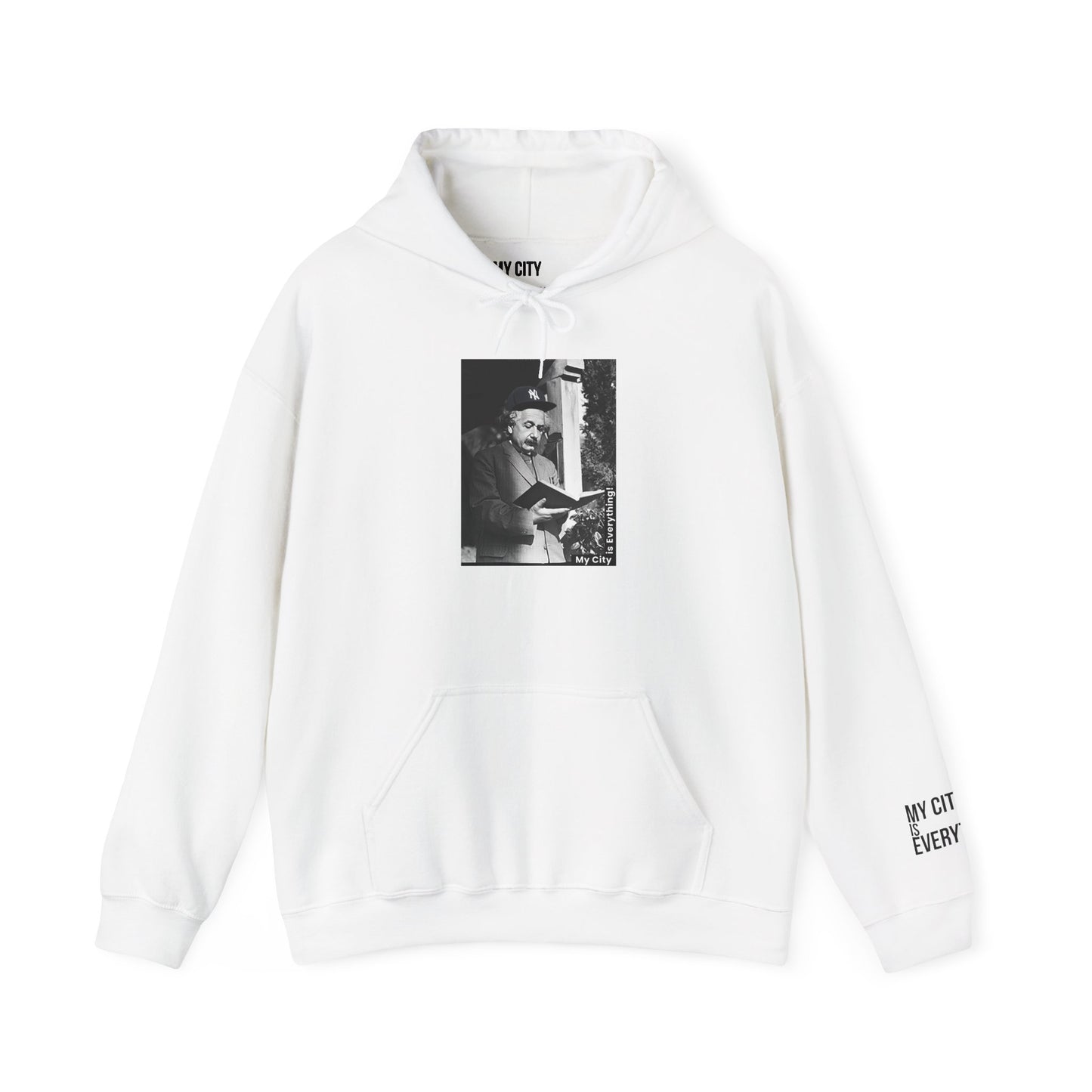 Einstein x Yankees Hoodie – Genius in a Fitted | My City Is Everything!