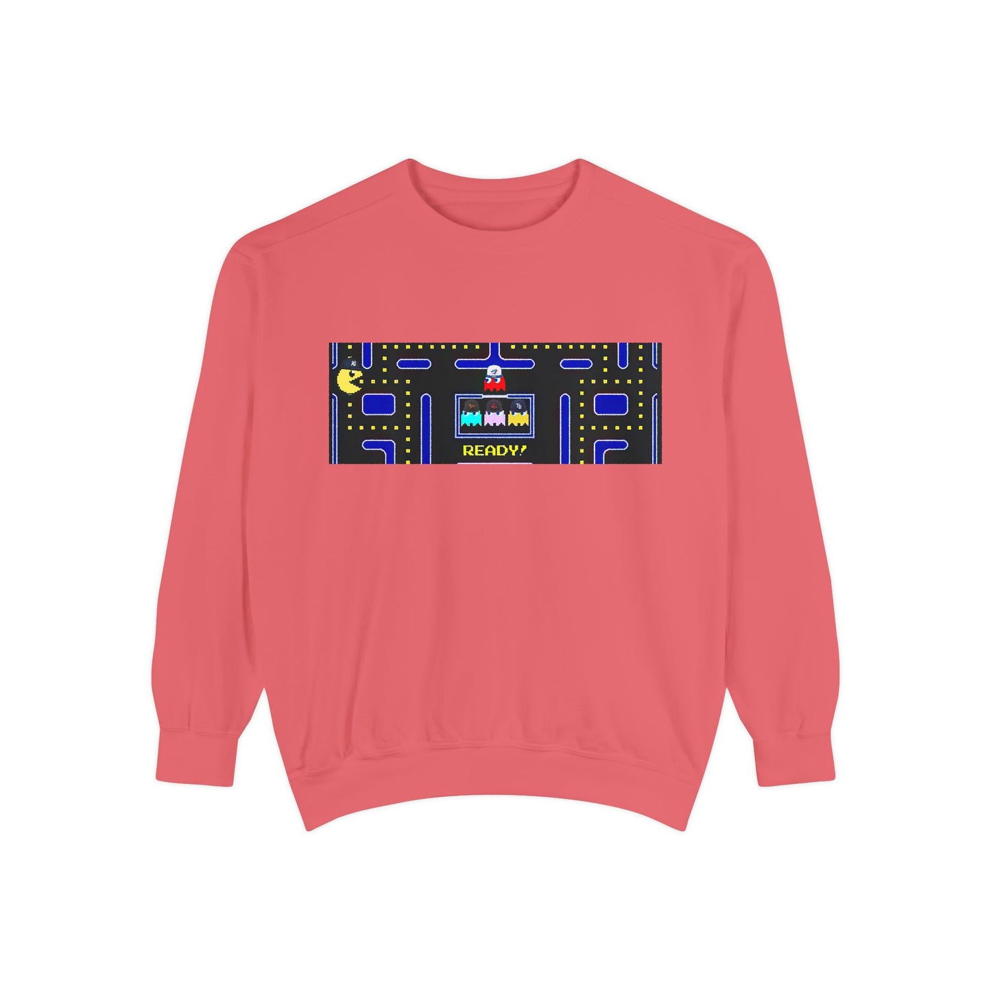 ⚾️🕹️ Retro Arcade Maze Yankee Sweatshirt – My City is Everything Crewneck