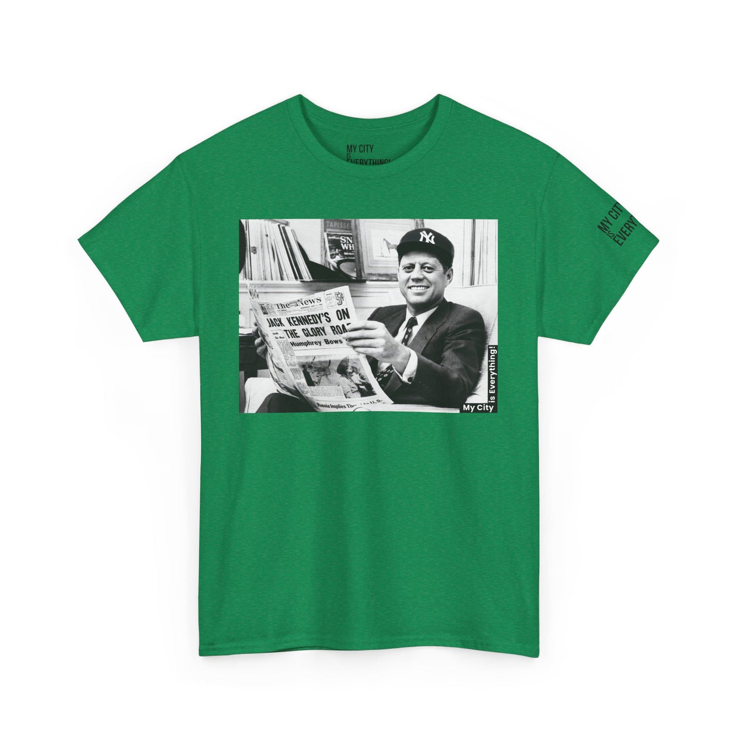 JFK x Yankees Tee – Presidential Drip Remix | My City Is Everything!