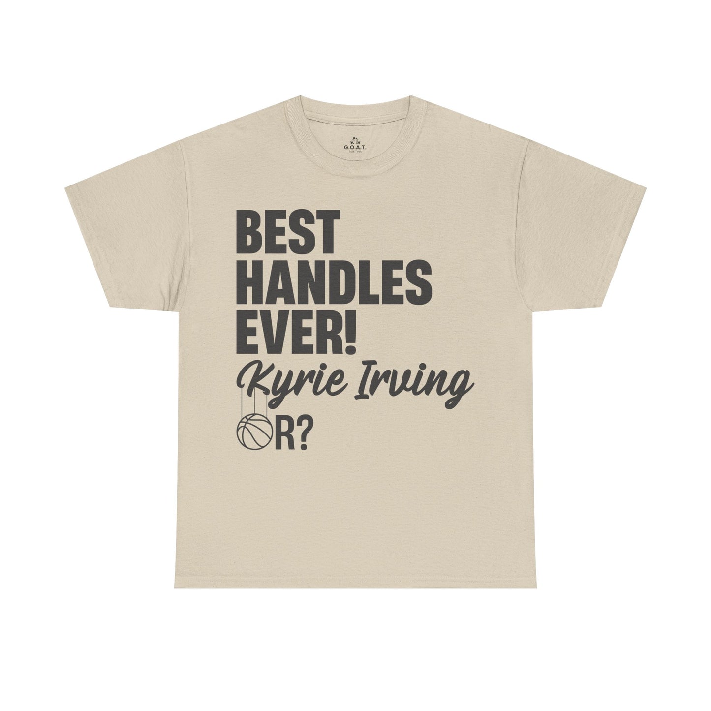 🏀 Best Handles Ever? Kyrie Irving Basketball Debate T-Shirt | G.O.A.T. Talk Tees