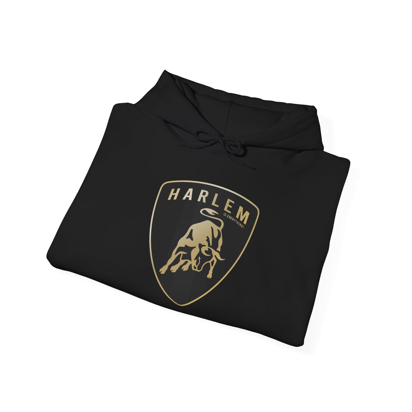 Harlem Lambo Bull Emblem Hoodie | My City Is Everything Streetwear
