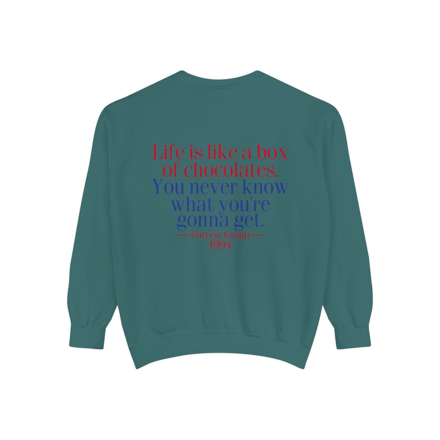 Oliver Outside Forrest Gump Parody Crewneck – Life is Bear-tiful
