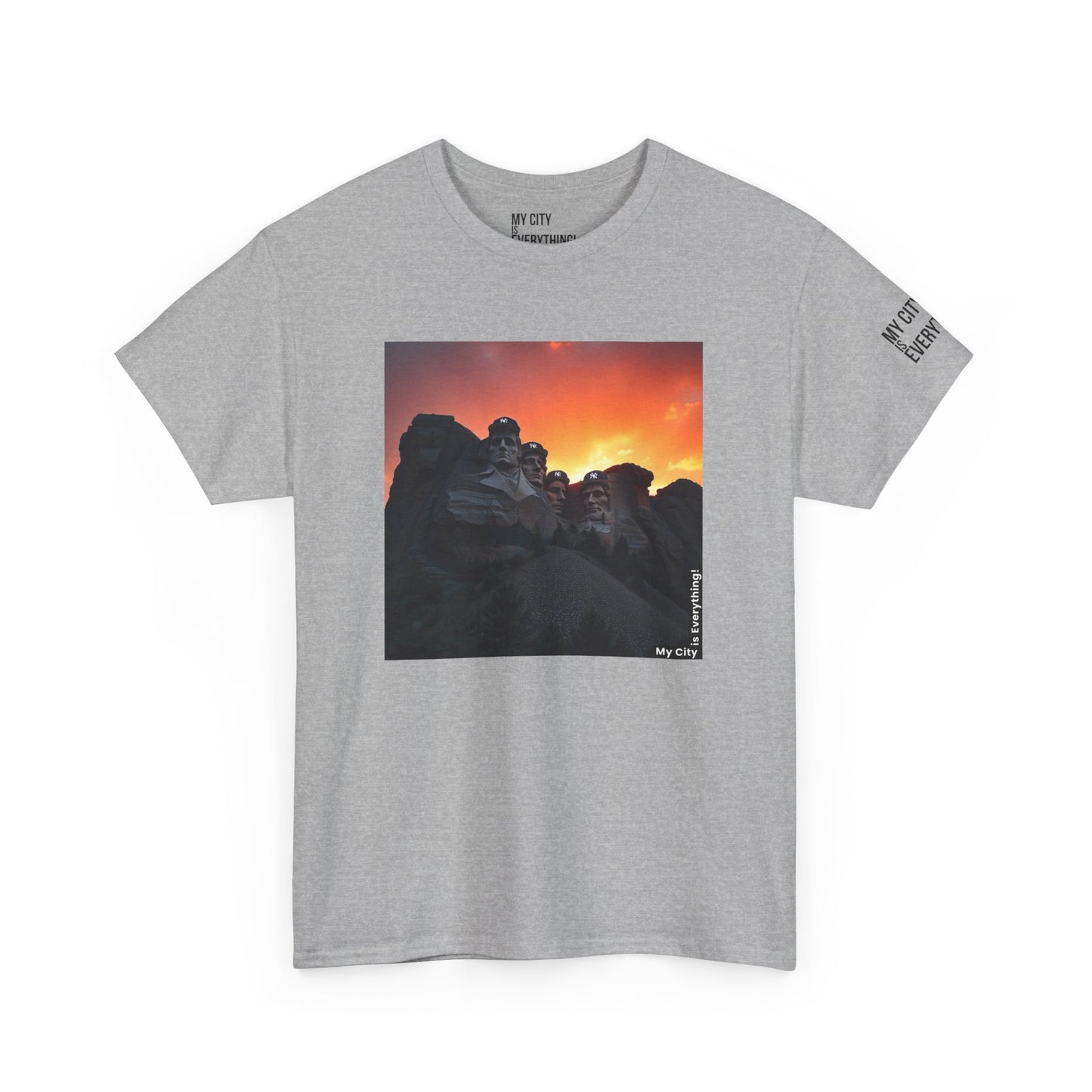 Mount Rushmore Yankees Tee | Presidential Streetwear by My City Is Everything