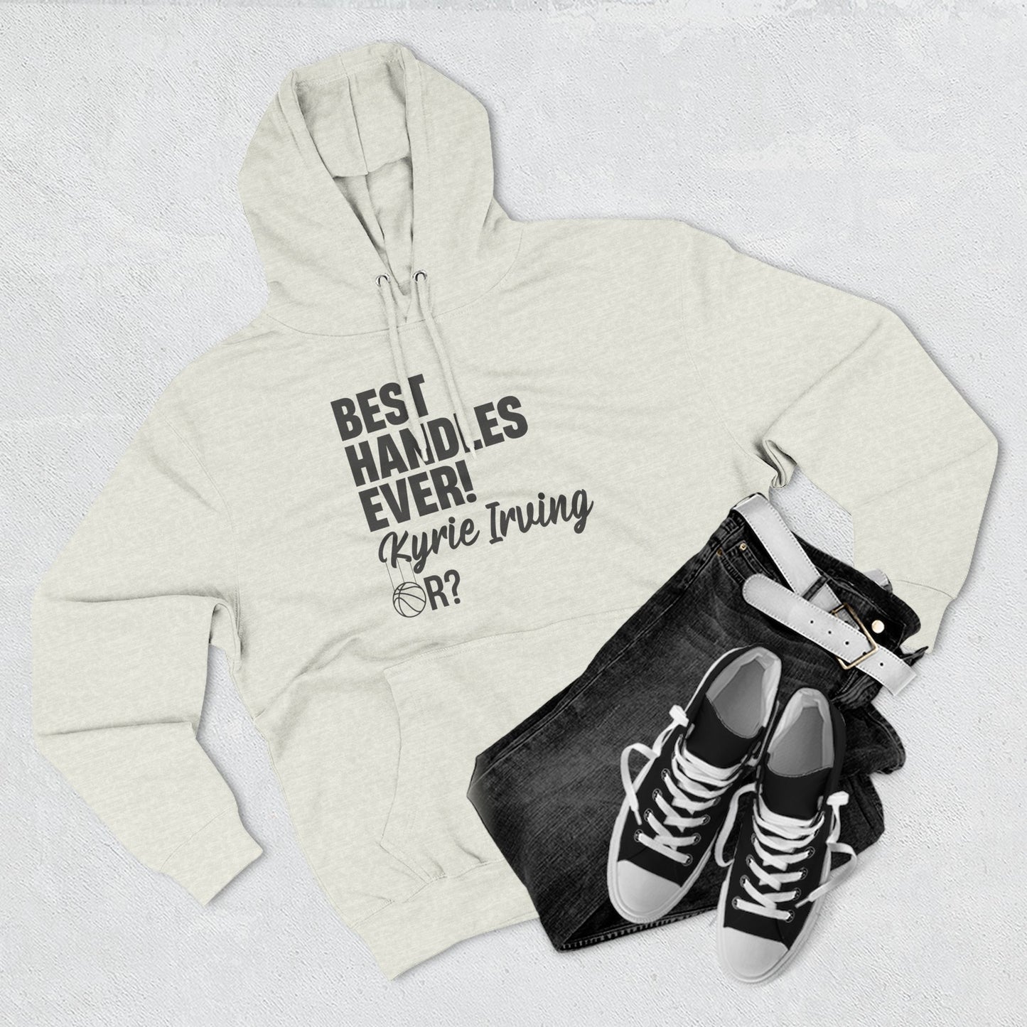 🏀 Best Handles Ever? Kyrie Irving Basketball Debate HOODIE | G.O.A.T. Talk Tees Limited Edition HOODIE