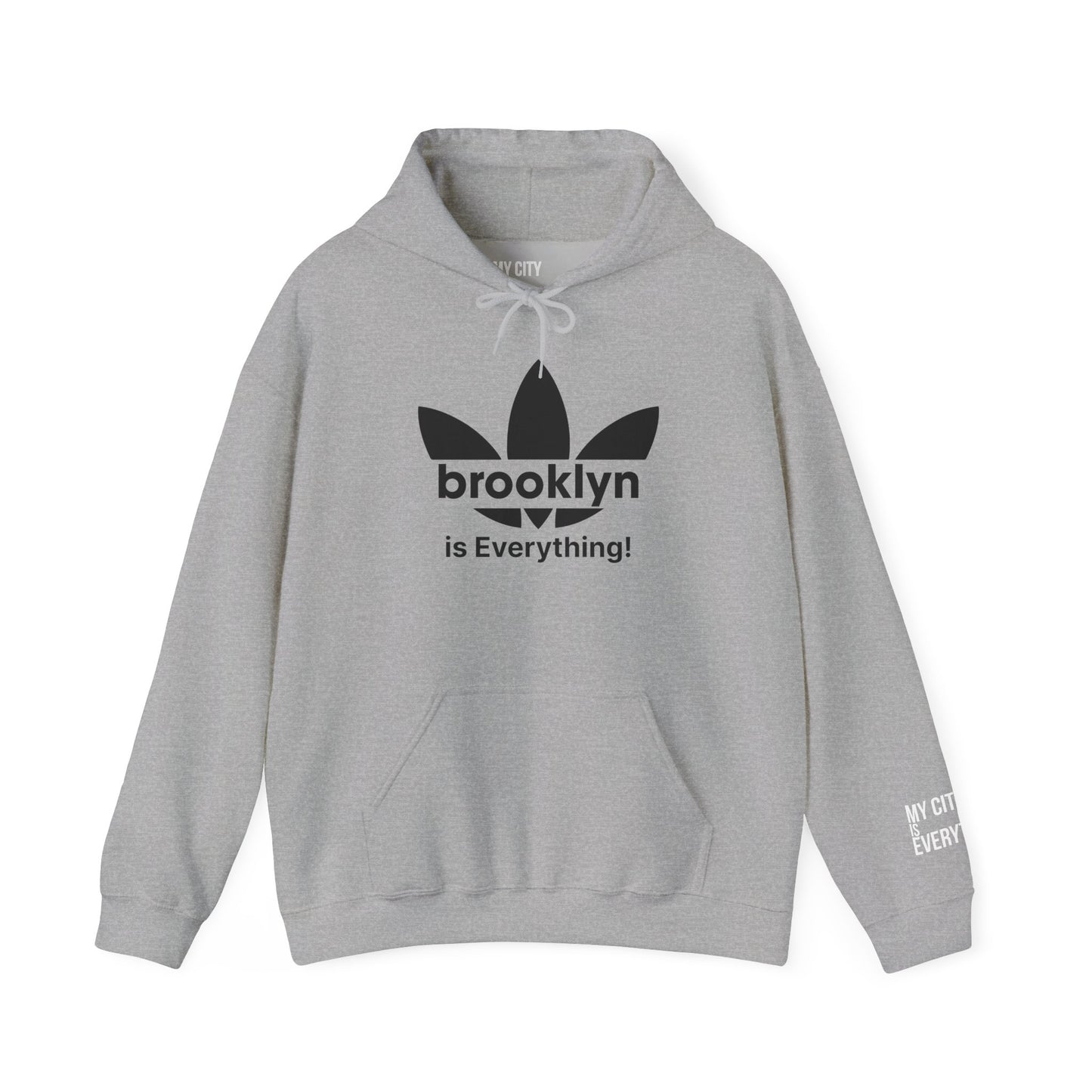 Brooklyn “is Everything!” Trefoil-Inspired Hoodie | My City Is Everything