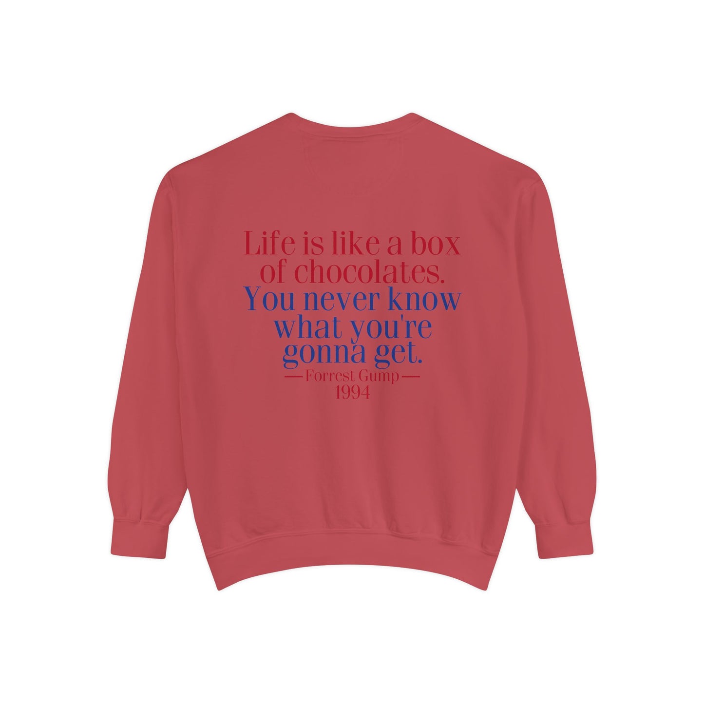 Oliver Outside Forrest Gump Parody Crewneck – Life is Bear-tiful