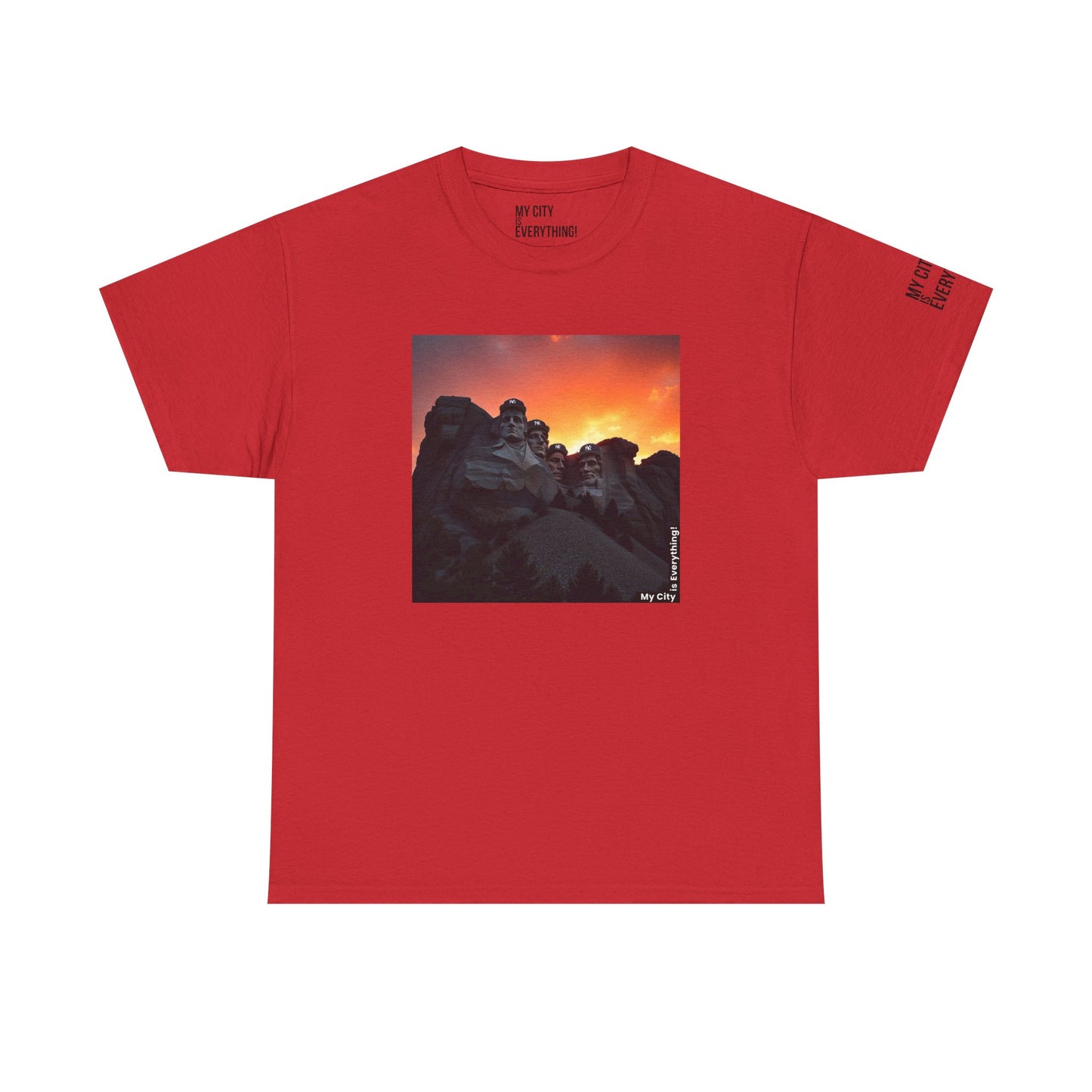 Mount Rushmore Yankees Tee | Presidential Streetwear by My City Is Everything