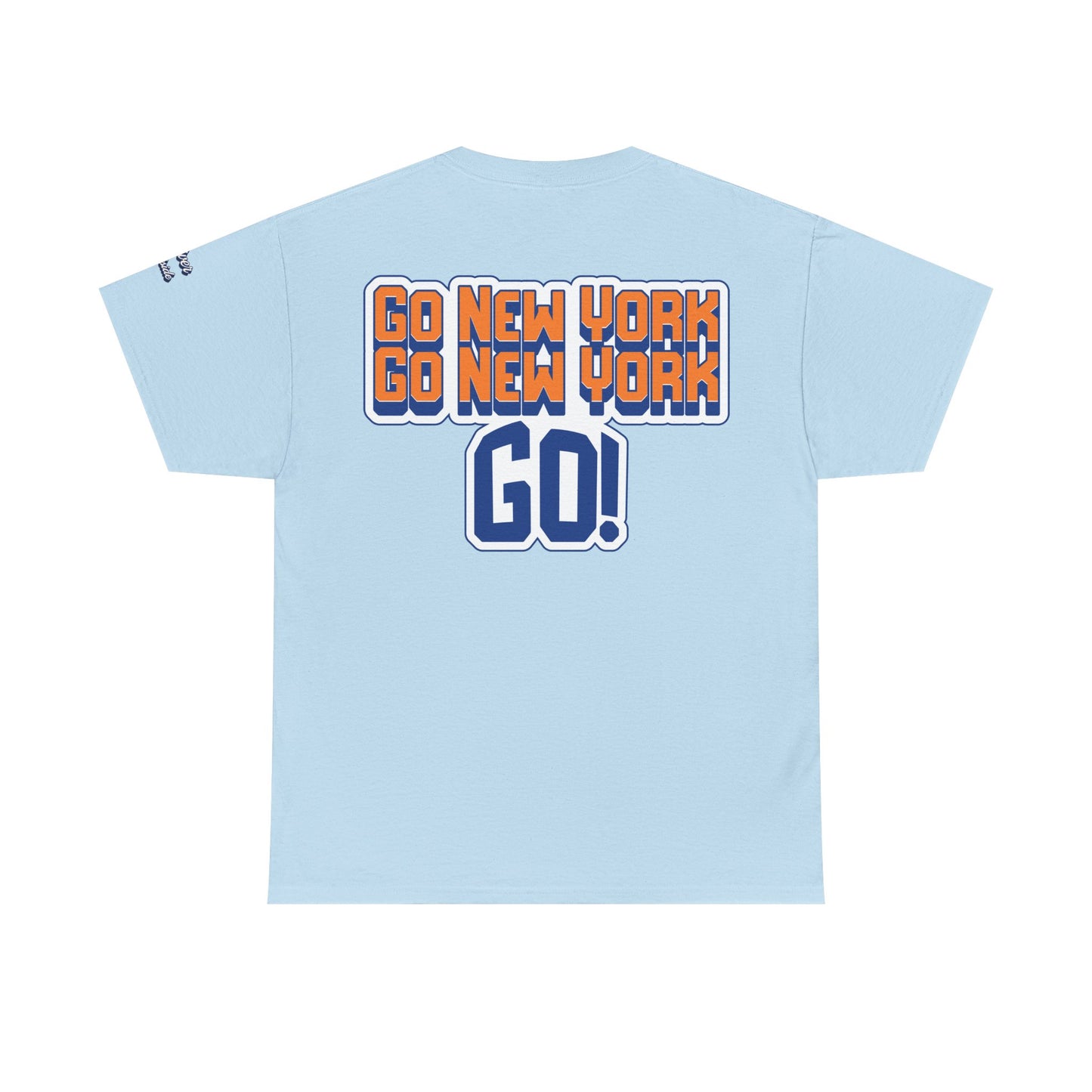 Oliver Outside Knicks Fan Tee – Courtside Energy Bear Style