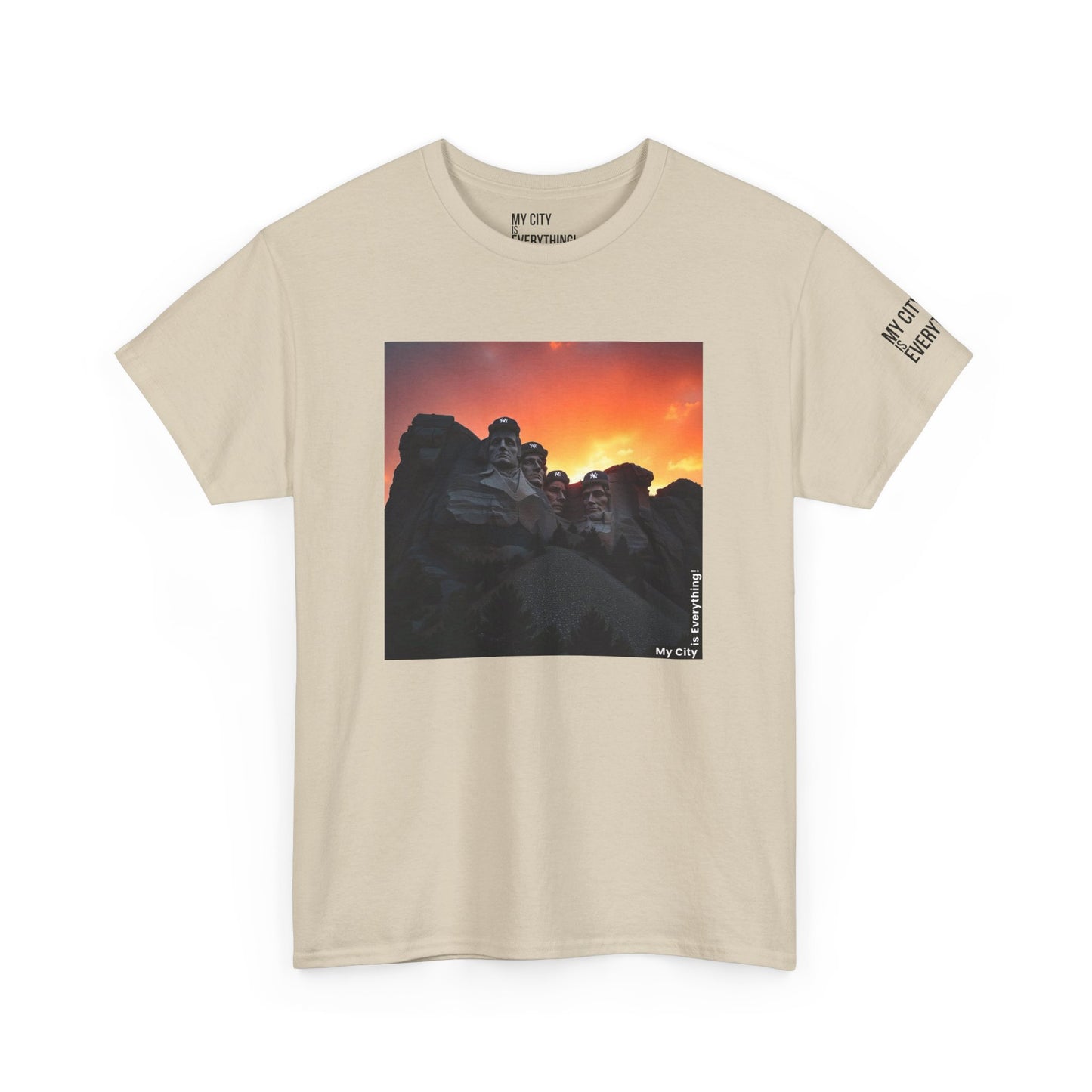 Mount Rushmore Yankees Tee | Presidential Streetwear by My City Is Everything