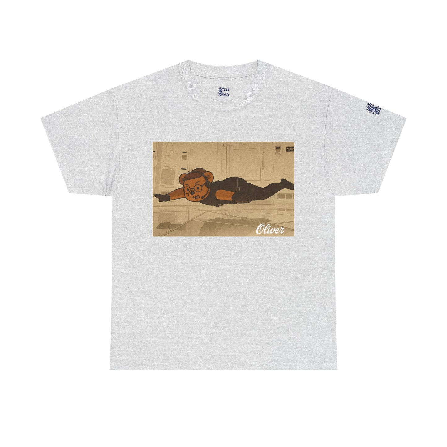 Oliver Outside Mission Impossible Parody Tee – Stealth Mode Bear