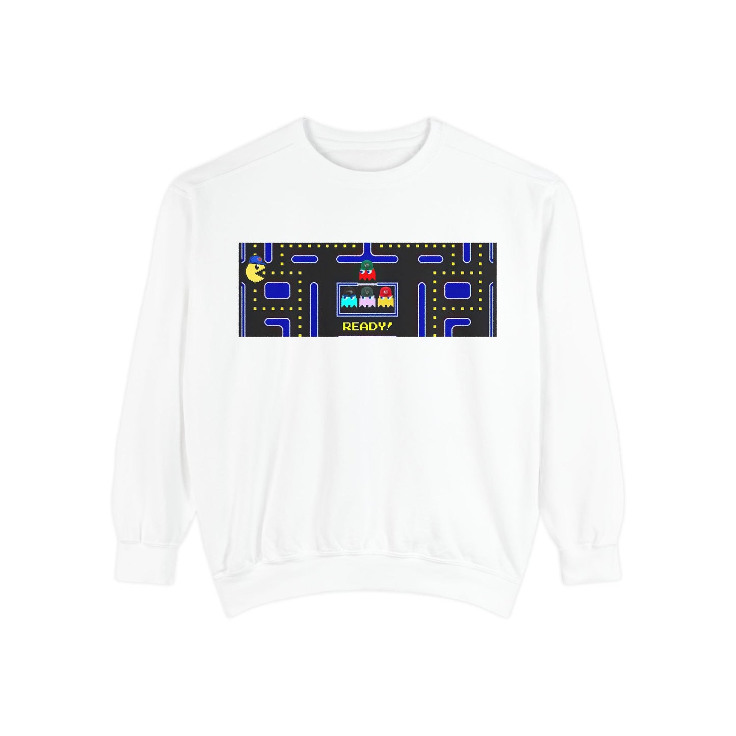 🏀🕹️ Retro Arcade Maze Knicks Sweatshirt – My City is Everything Crewneck